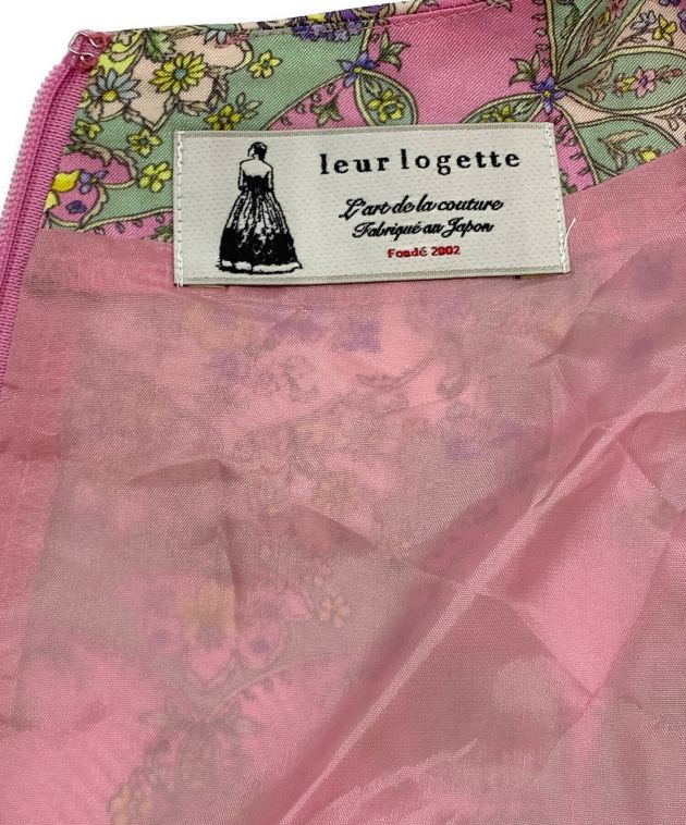 中古・古着通販】leur logette (ルール ロジェット) Wall Flower dress ピンク サイズ:2｜ブランド・古着通販  トレファク公式【TREFAC FASHION】スマホサイト