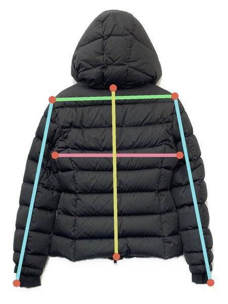 中古・古着通販】MONCLER (モンクレール) ダウンジャケット ブラック｜ブランド・古着通販 トレファク公式【TREFAC  FASHION】スマホサイト