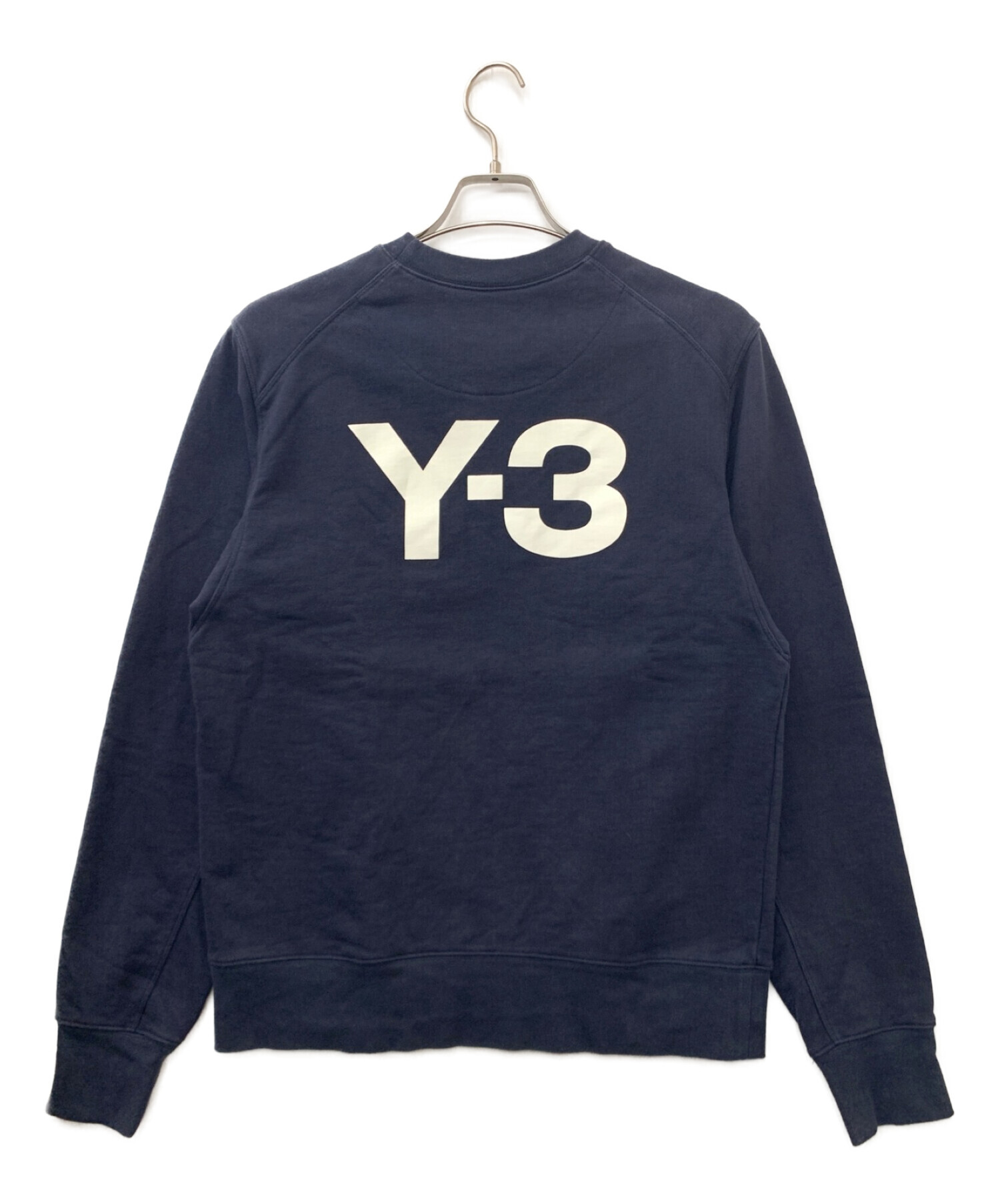 中古・古着通販】Y-3 (ワイスリー) バックロゴスウェット ネイビー