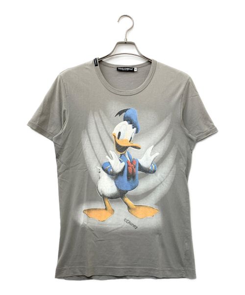 中古・古着通販】DOLCE & GABBANA (ドルチェ＆ガッバーナ) Disney (ディズニー) 半袖プリントカットソー グレー  サイズ:48｜ブランド・古着通販 トレファク公式【TREFAC FASHION】スマホサイト