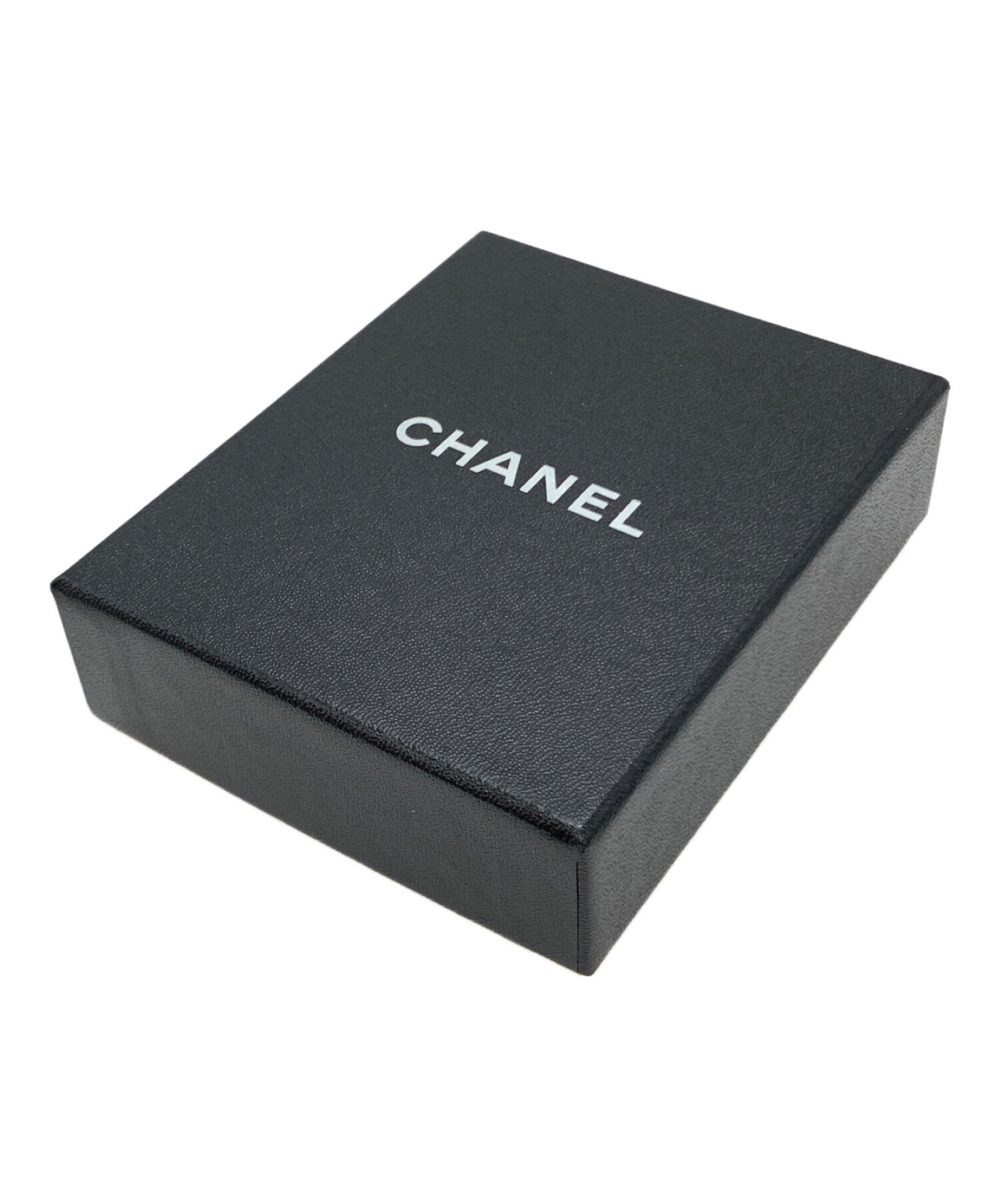 CHANEL (シャネル) ココマークラインストーンネックレス シルバー