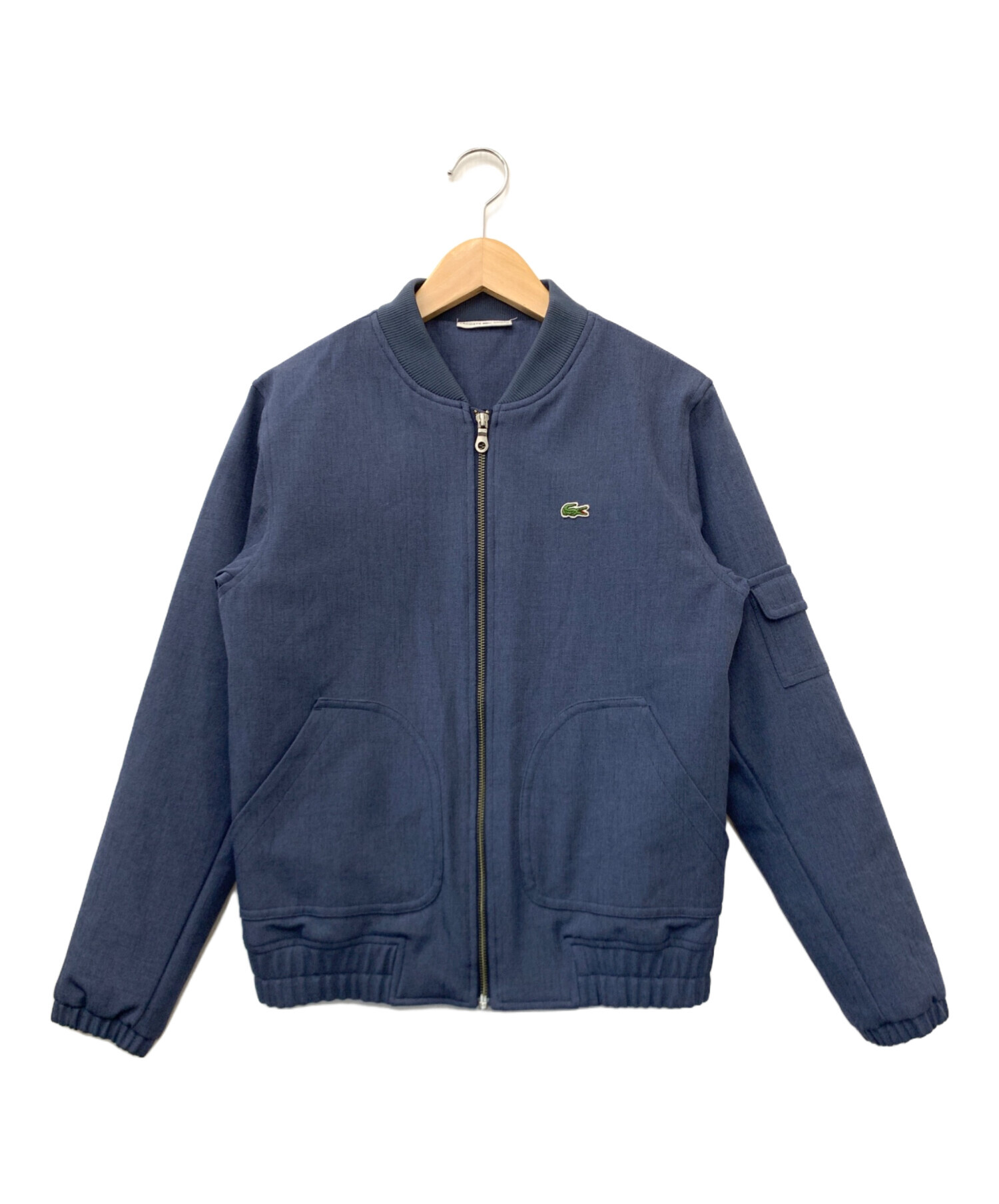 中古・古着通販】LACOSTE (ラコステ) ボンバージャケット ネイビー サイズ:34｜ブランド・古着通販 トレファク公式【TREFAC  FASHION】スマホサイト