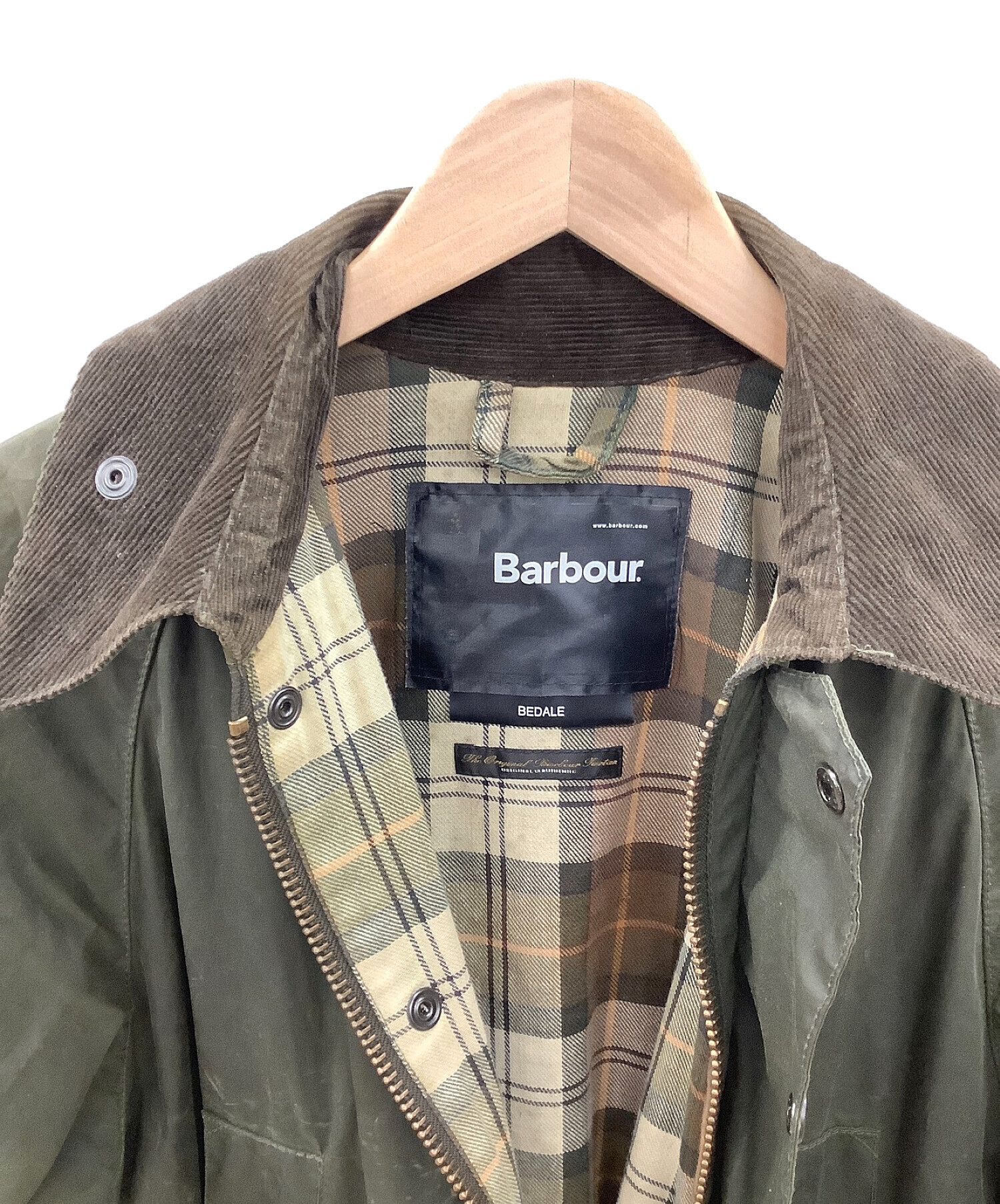 中古・古着通販】Barbour (バブアー) ビデイルジャケット カーキ