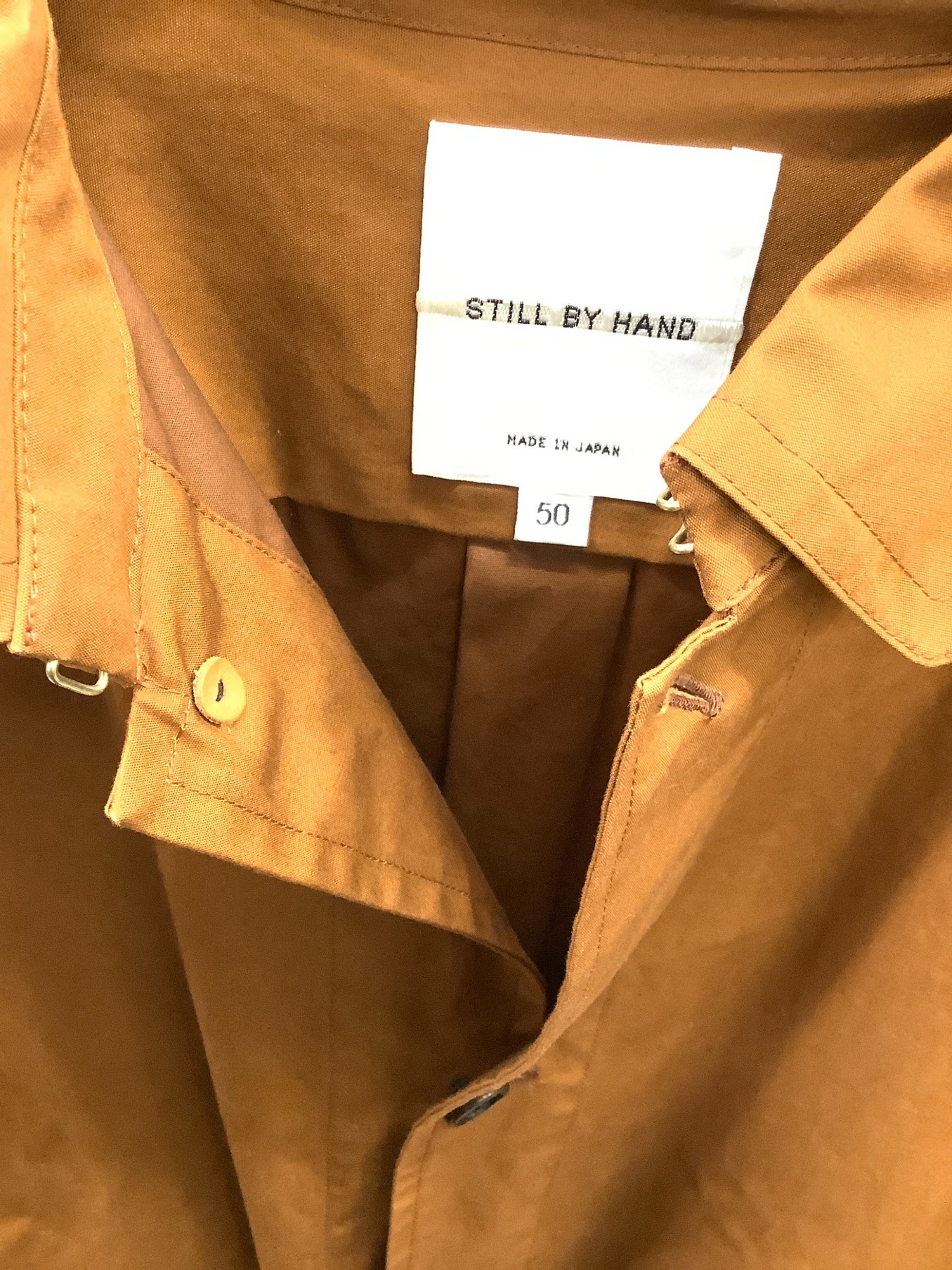 中古・古着通販】STILL BY HAND (スティルバイハンド) ステンカラー