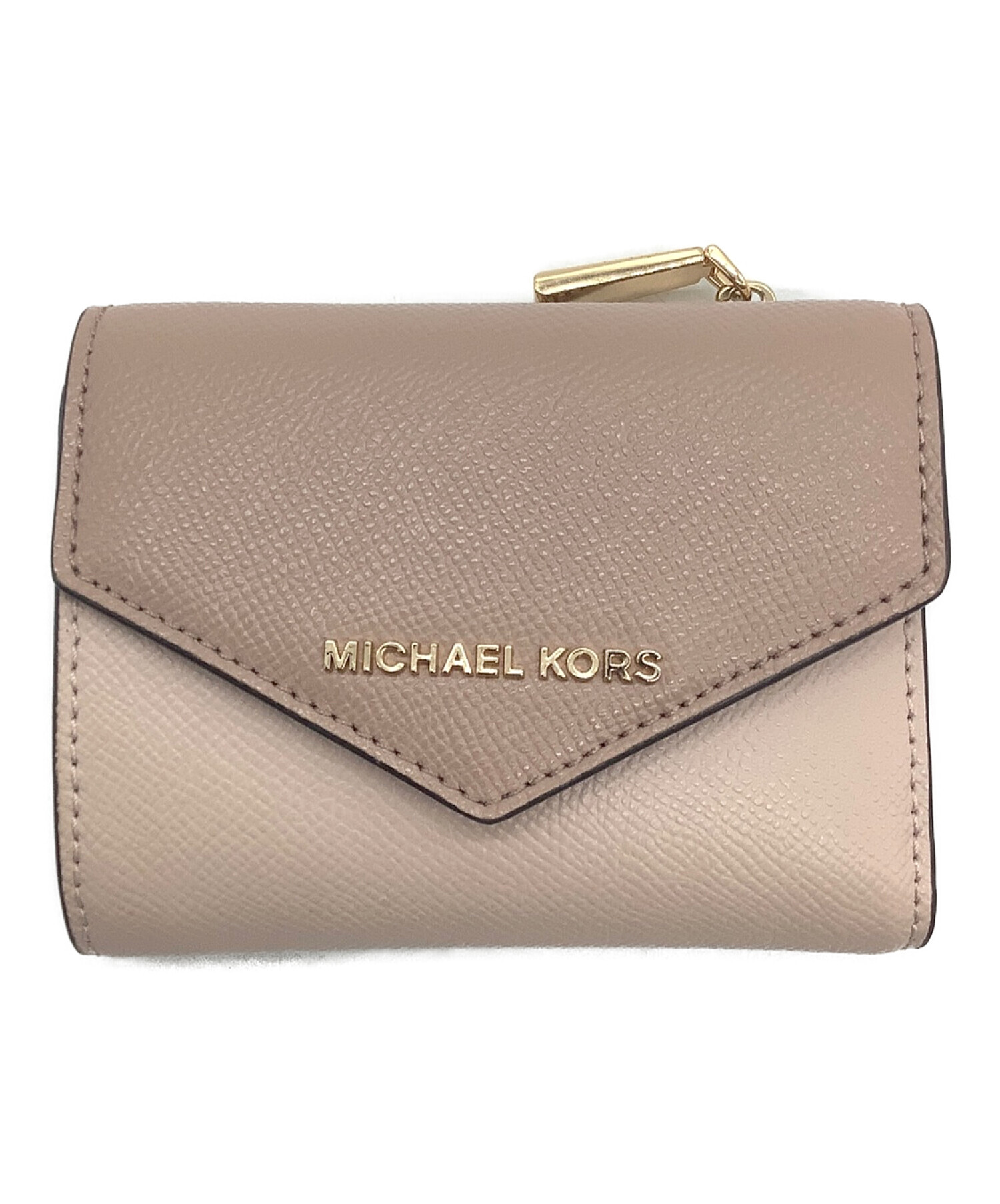 MICHAEL KORS (マイケルコース) 3つ折り財布 ピンク 未使用品