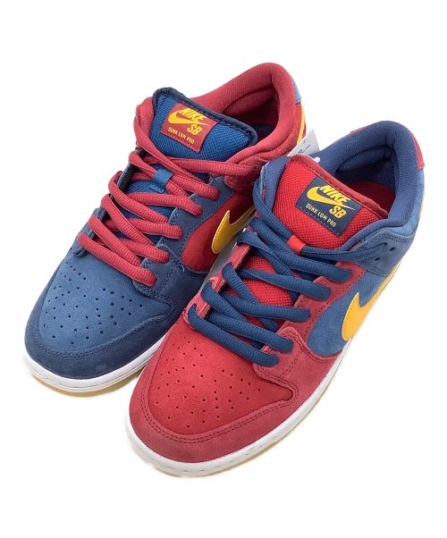 中古・古着通販】NIKE (ナイキ) SB DUNK LOW PRO PRM レッド×ネイビー