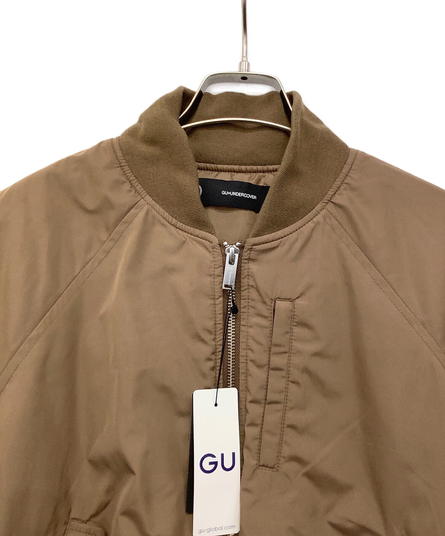 GU×UNDERCOVER (ジーユー×アンダーカバー) MA-1ジャケット ブラウン サイズ:XL 未使用品