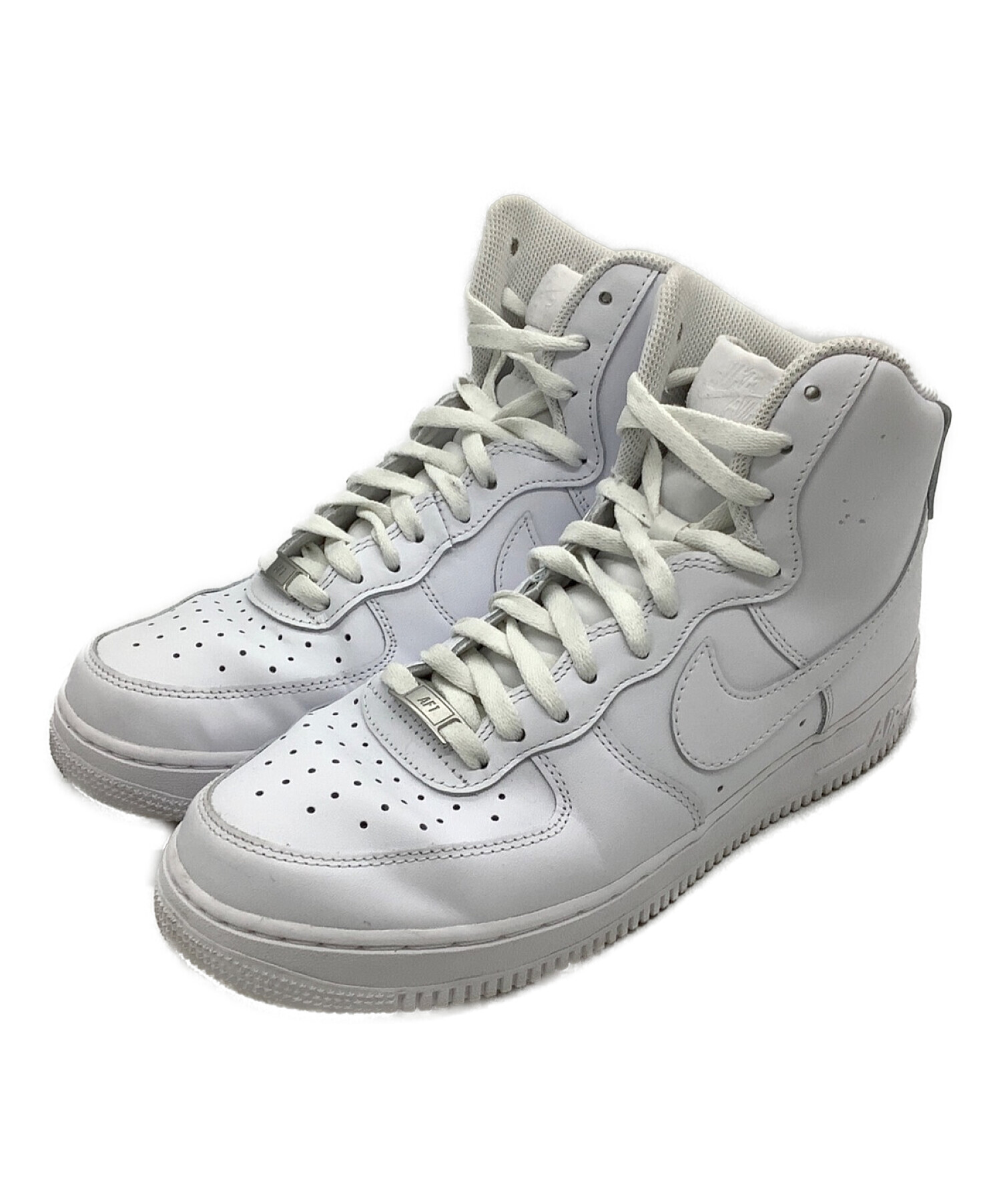 NIKE (ナイキ) AIR FORCE 1 HIGH '07 ホワイト サイズ:28cm