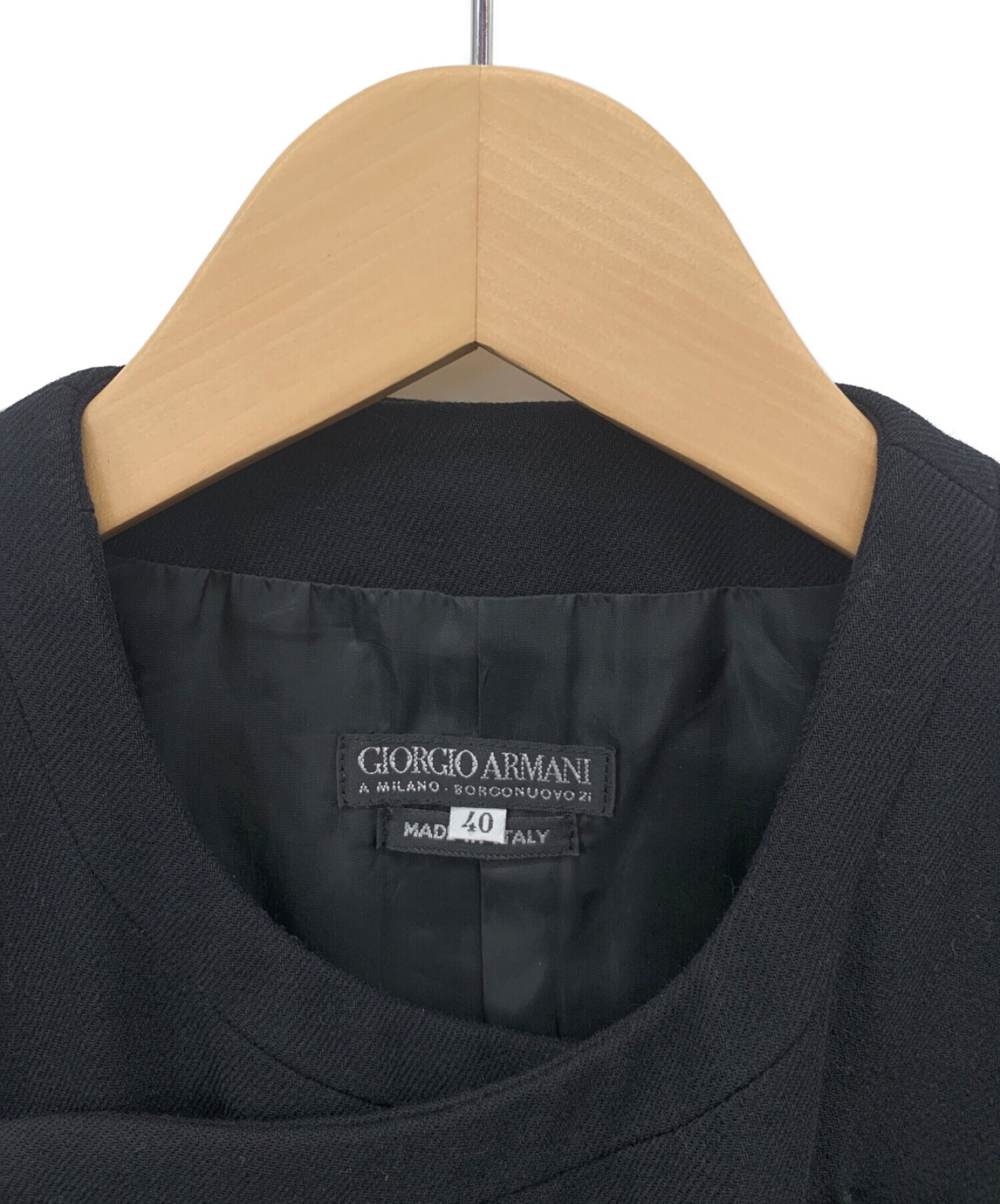 中古・古着通販】GIORGIO ARMANI (ジョルジョアルマーニ) ウールダブル