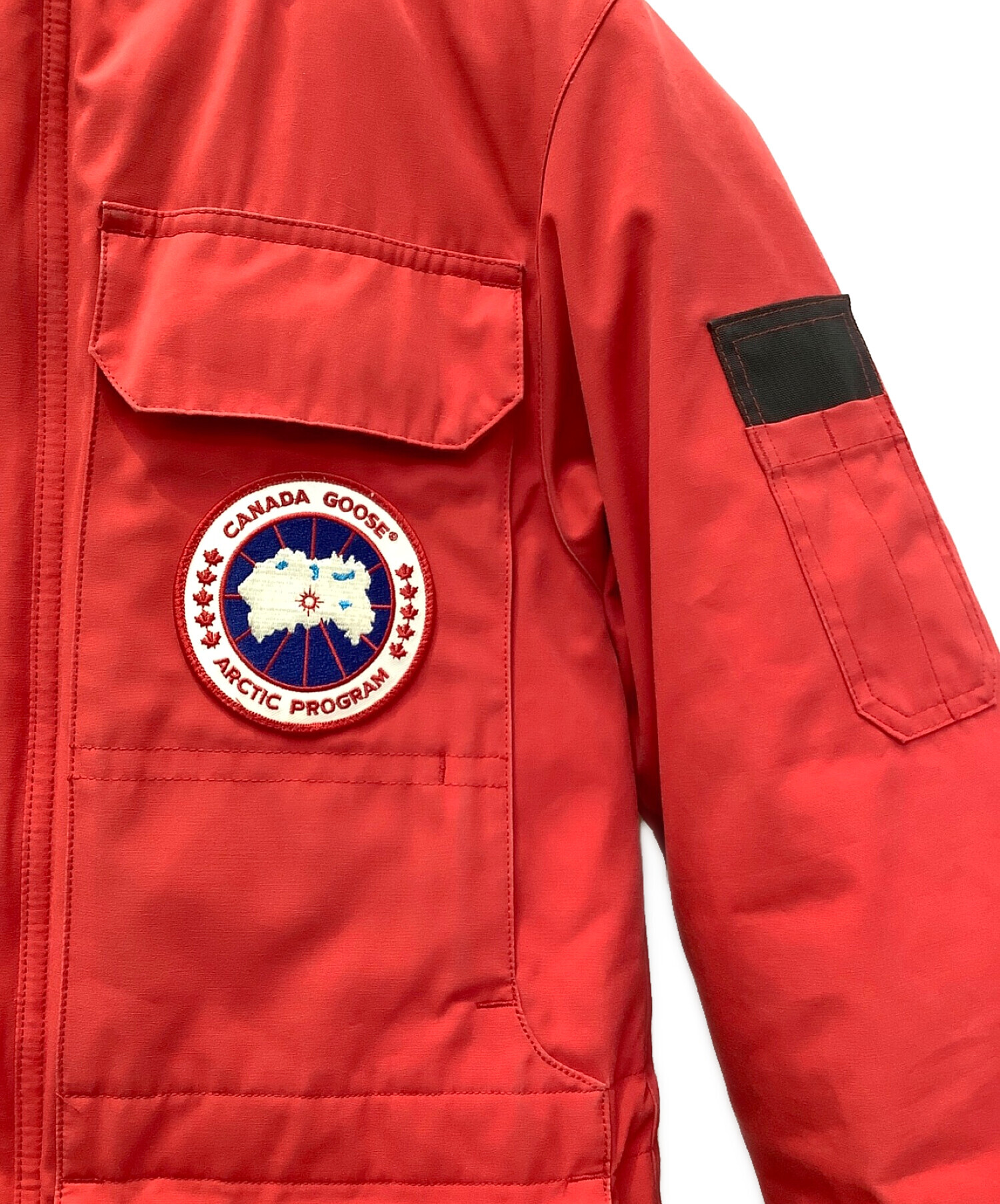 中古・古着通販】CANADA GOOSE (カナダグース) シタデルパーカー レッド サイズ:M｜ブランド・古着通販 トレファク公式【TREFAC  FASHION】スマホサイト