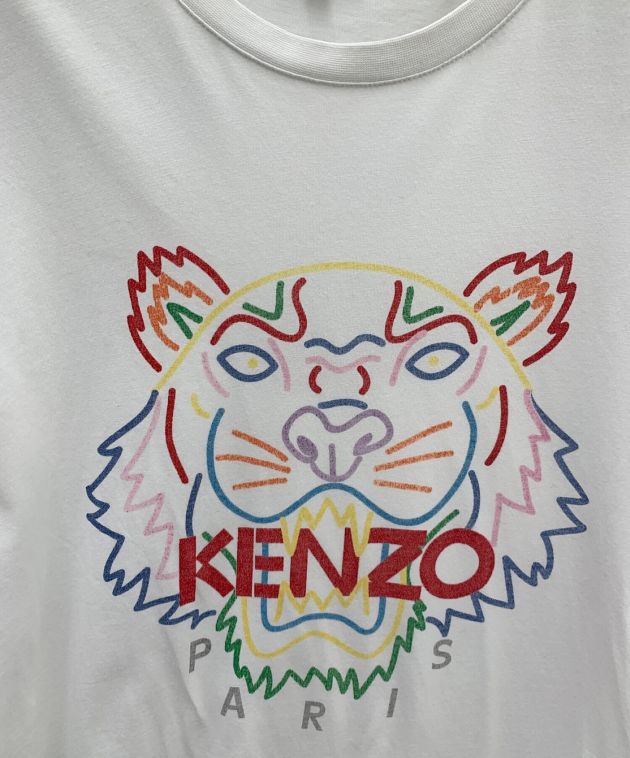 KENZO (ケンゾー) 半袖カットソー ホワイト サイズ:S