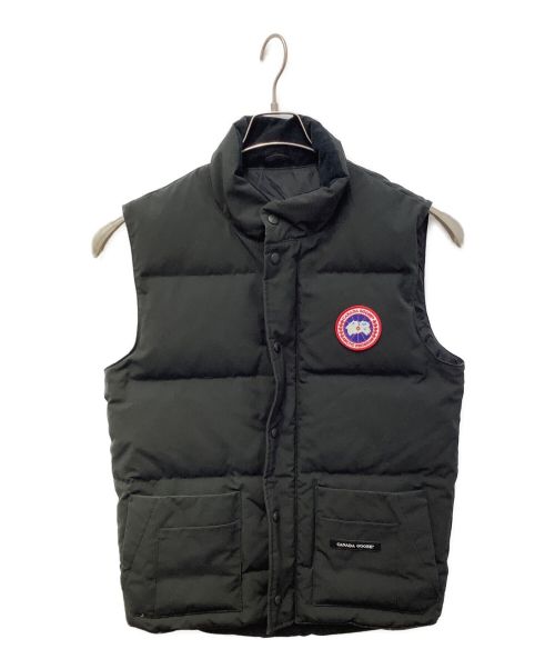 【中古・古着通販】CANADA GOOSE (カナダグース) ダウンベスト ブラック サイズ:Ｓ｜ブランド・古着通販 トレファク公式【TREFAC  FASHION】スマホサイト