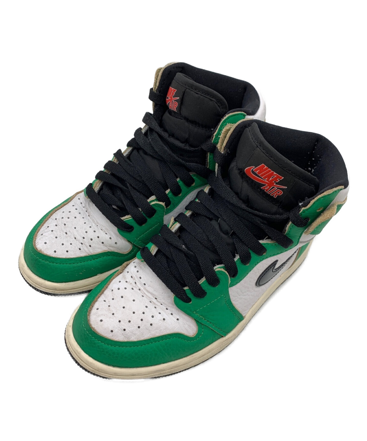 中古・古着通販】NIKE (ナイキ) WMNS AIR JORDAN 1 RETRO HIGH OG グリーン サイズ:23.5cm｜ブランド・古着通販  トレファク公式【TREFAC FASHION】スマホサイト