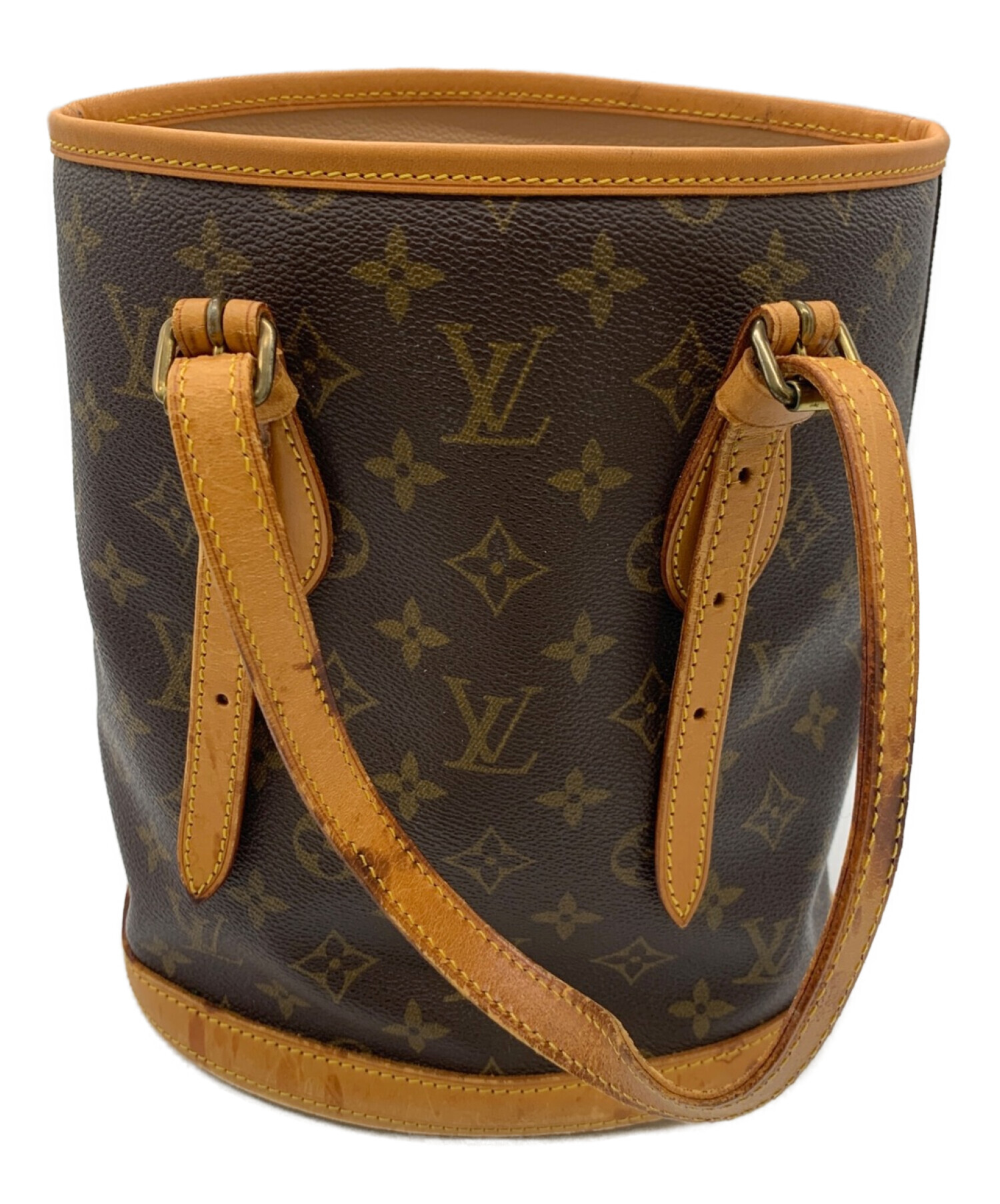 中古・古着通販】LOUIS VUITTON (ルイ ヴィトン) バケットPM ブラウン ...