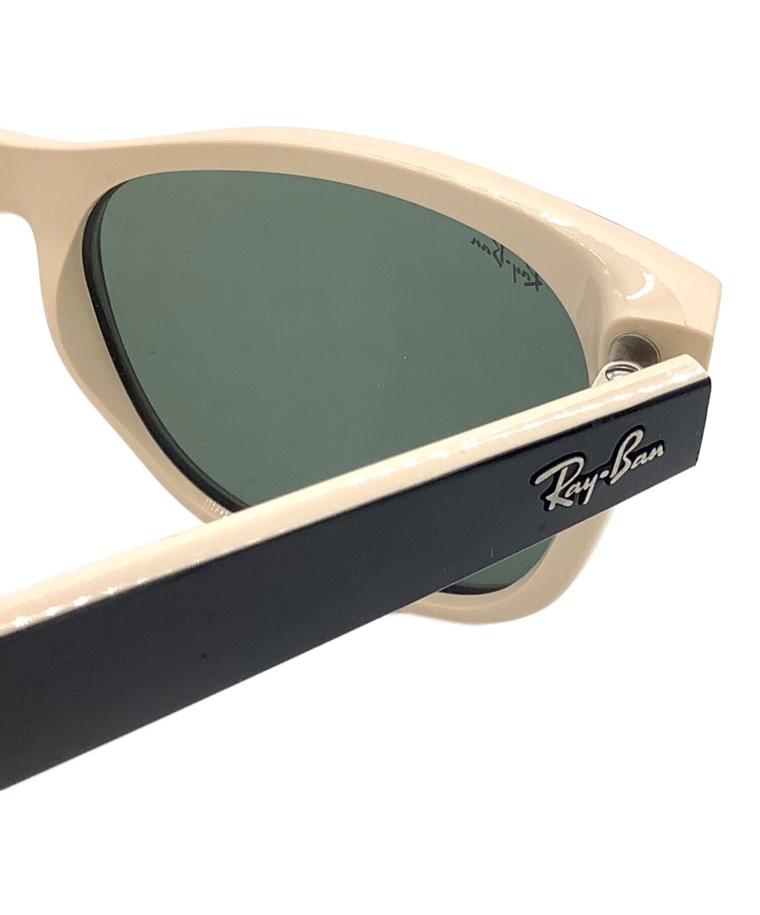 中古・古着通販】RAY-BAN (レイバン) ニューウェイファーラー ブラック×ベージュ｜ブランド・古着通販 トレファク公式【TREFAC  FASHION】スマホサイト