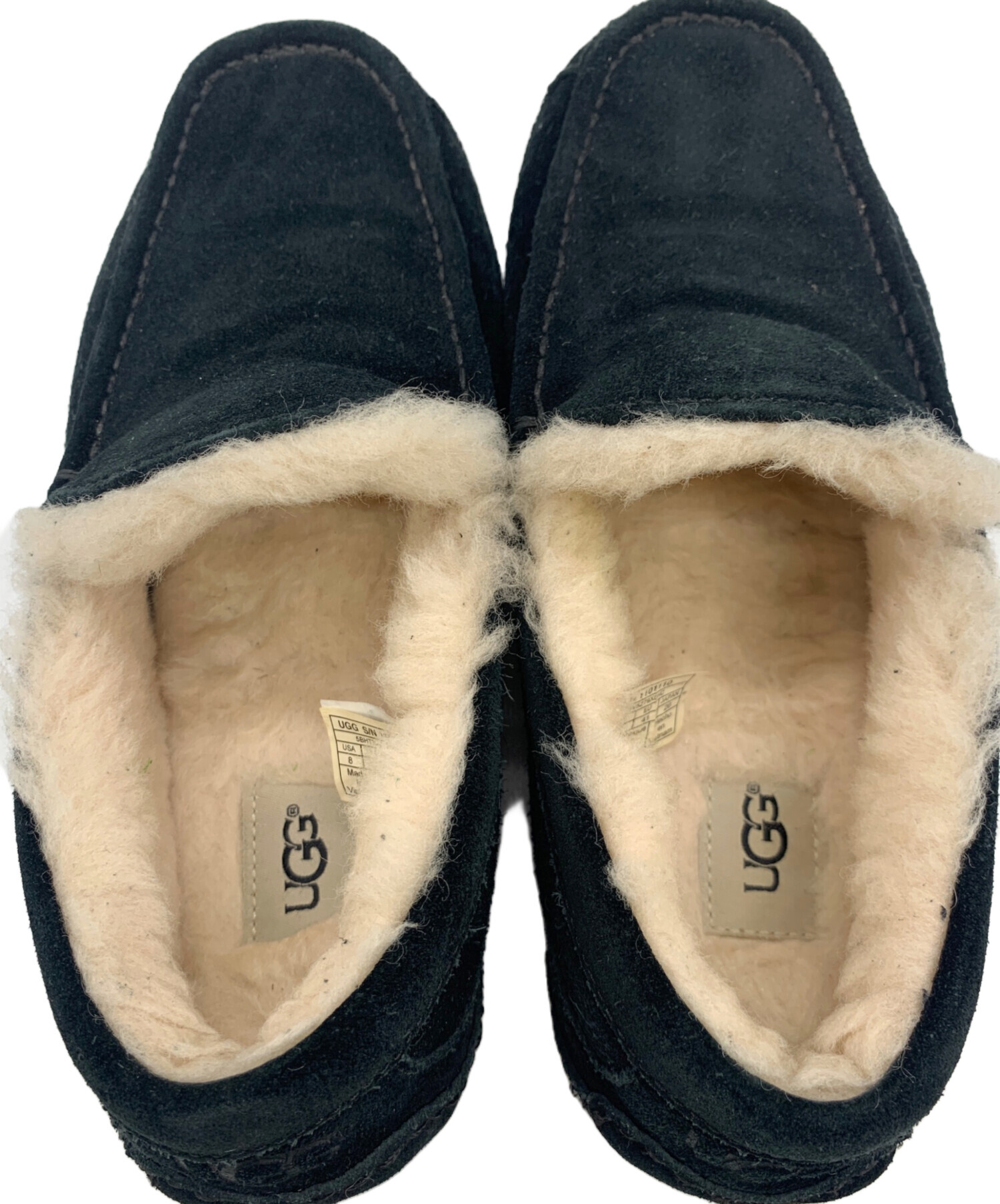 中古・古着通販】UGG (アグ) モカシンシューズ ブラック サイズ:26cm｜ブランド・古着通販 トレファク公式【TREFAC  FASHION】スマホサイト