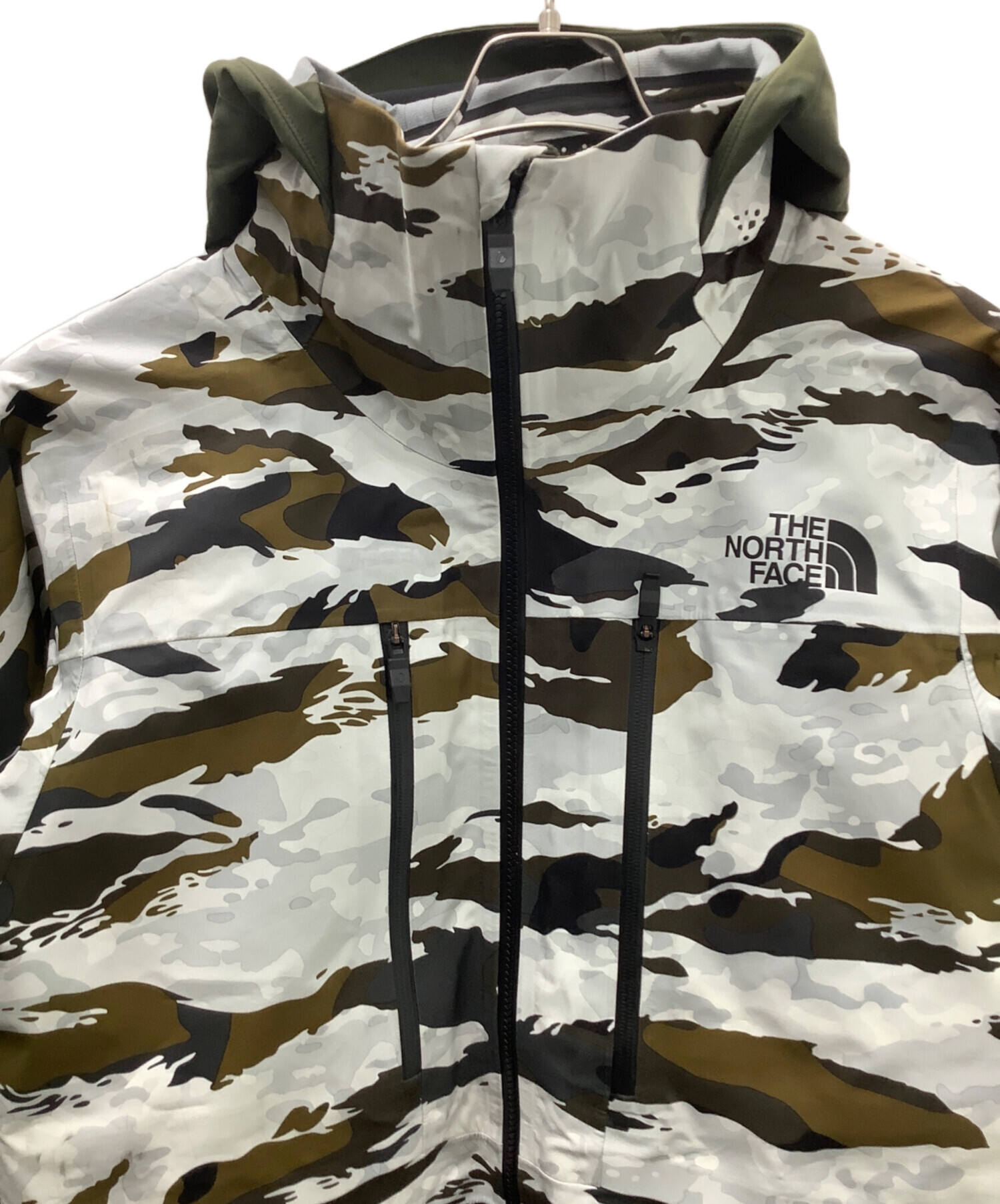 中古・古着通販】THE NORTH FACE (ザ ノース フェイス) フューチャーライトエーキャドジャケット グリーン×ホワイト  サイズ:Ｓ｜ブランド・古着通販 トレファク公式【TREFAC FASHION】スマホサイト