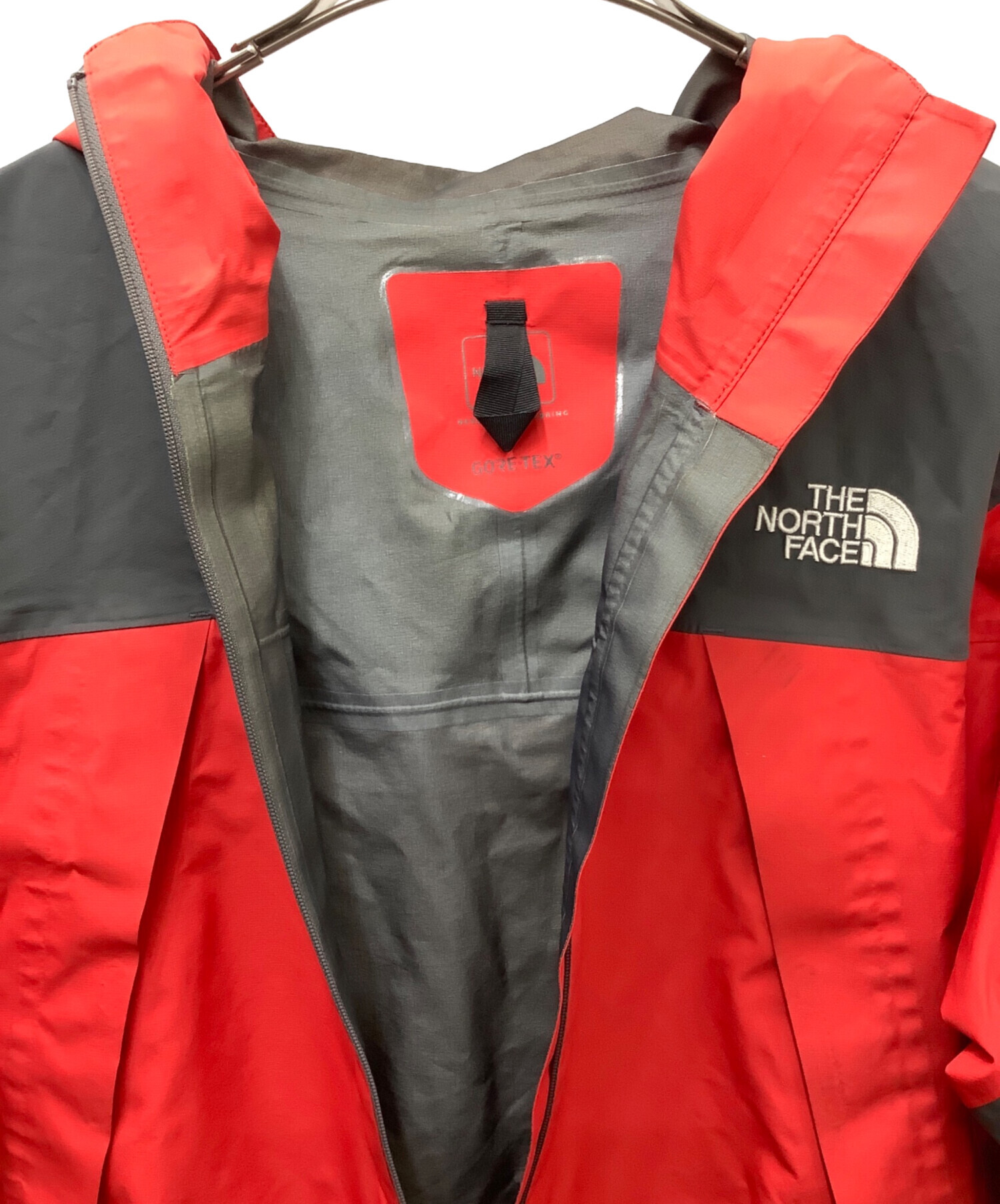 中古・古着通販】THE NORTH FACE (ザ ノース フェイス) クライムライトジャケット グレー×レッド サイズ:Ｍ｜ブランド・古着通販  トレファク公式【TREFAC FASHION】スマホサイト