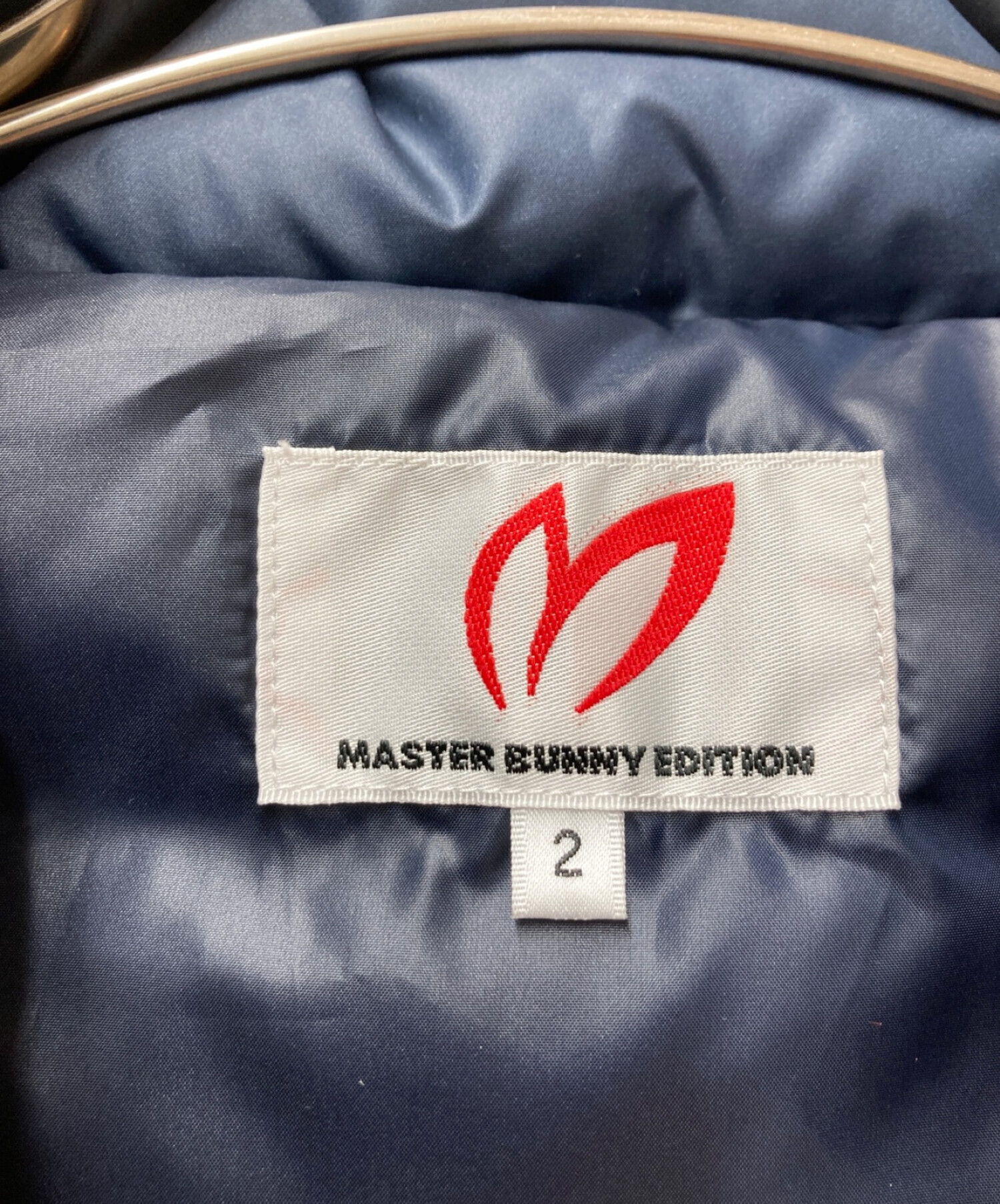 MASTER BUNNY EDITION (マスターバニーエディション) ダウンベスト ピンク サイズ:2