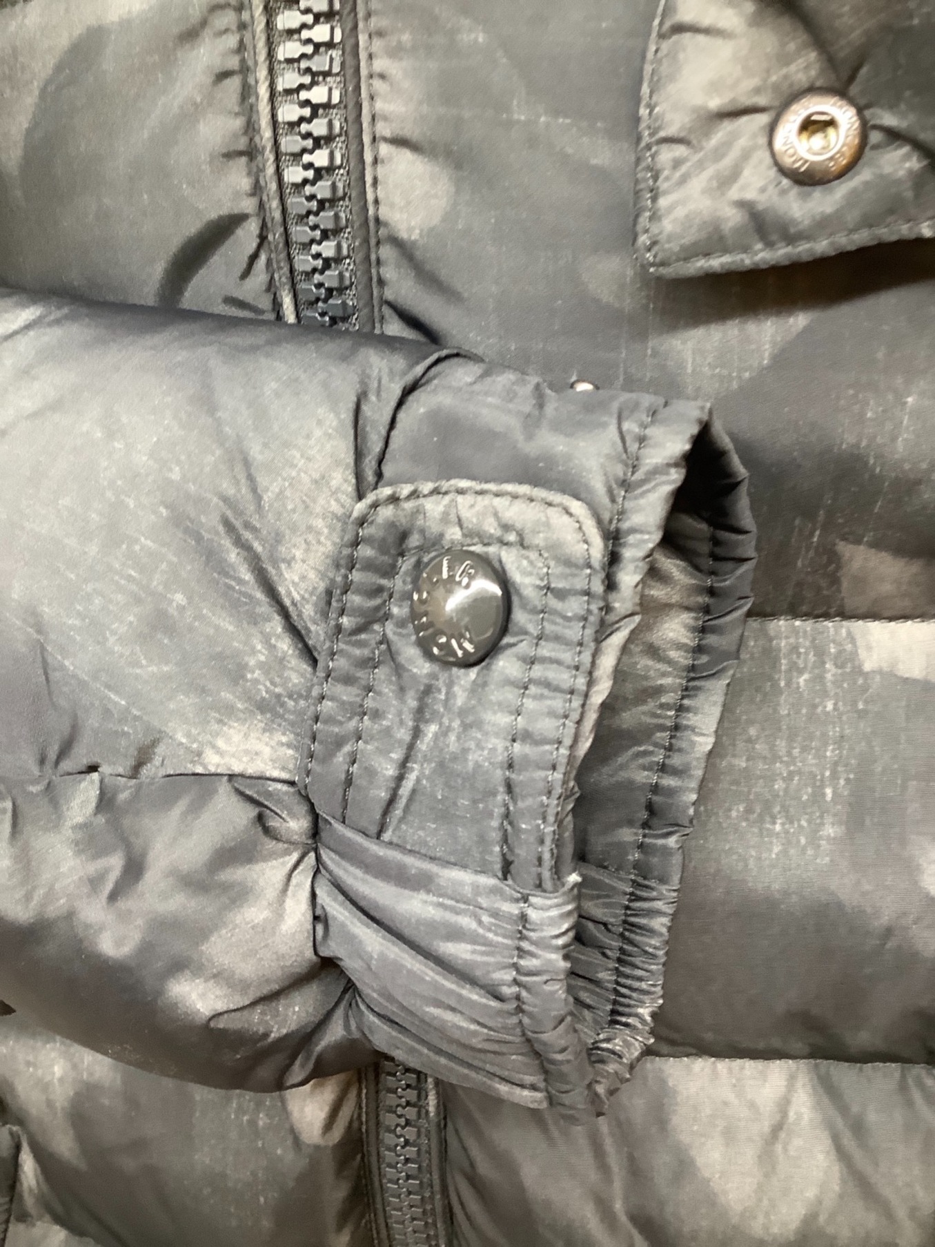 中古・古着通販】MONCLER (モンクレール) ダウンジャケット グレー