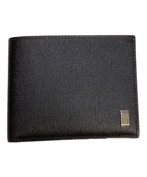 中古・古着通販】dunhill (ダンヒル) 2つ折り財布 ブラック｜ブランド