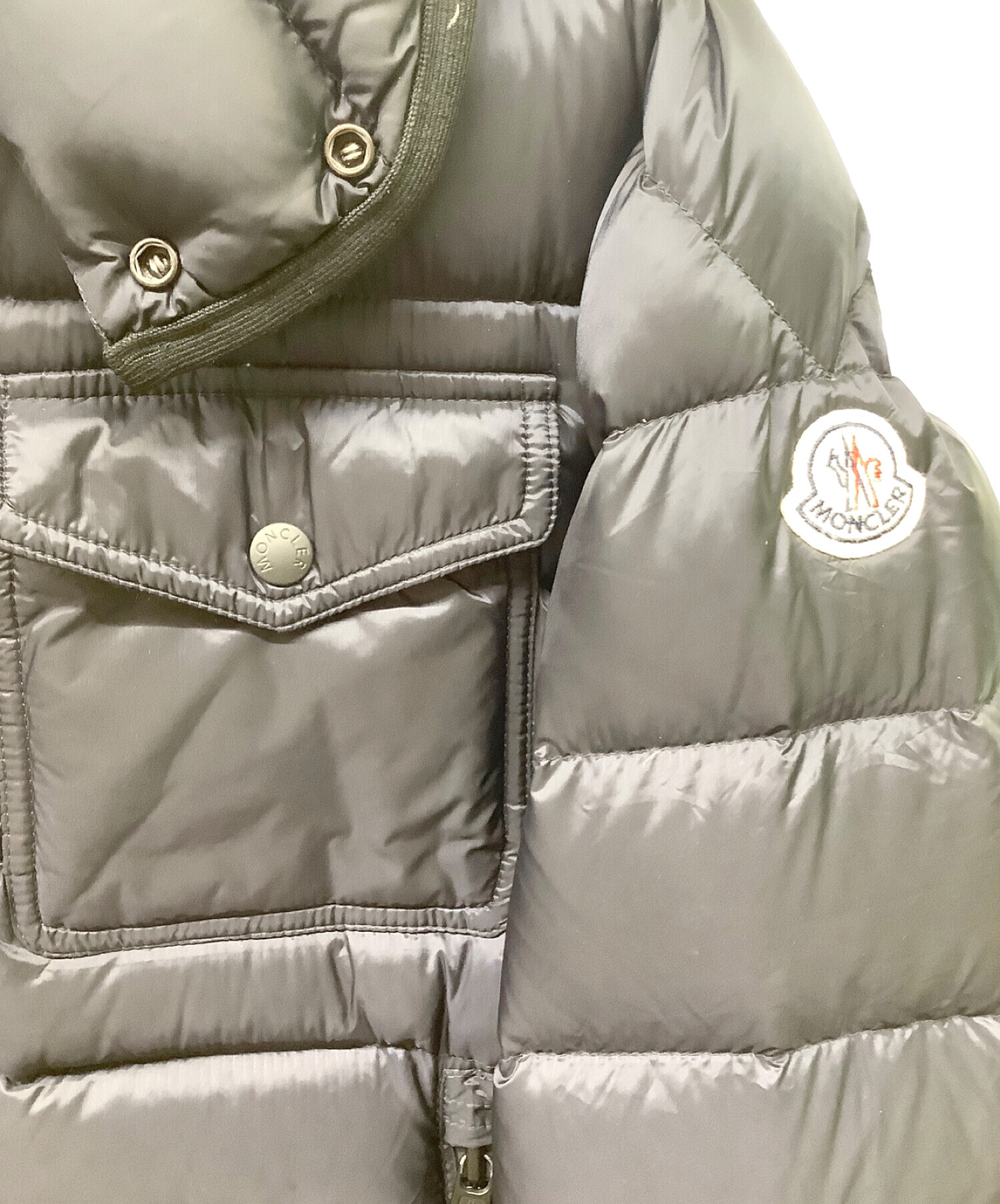 MONCLER (モンクレール) ダウンジャケット ネイビー サイズ:L