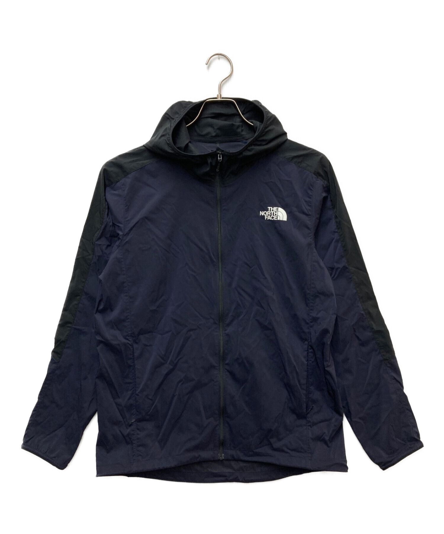 THE NORTH FACE (ザ ノース フェイス) エニータイムウィンドフーディ ネイビー サイズ:M