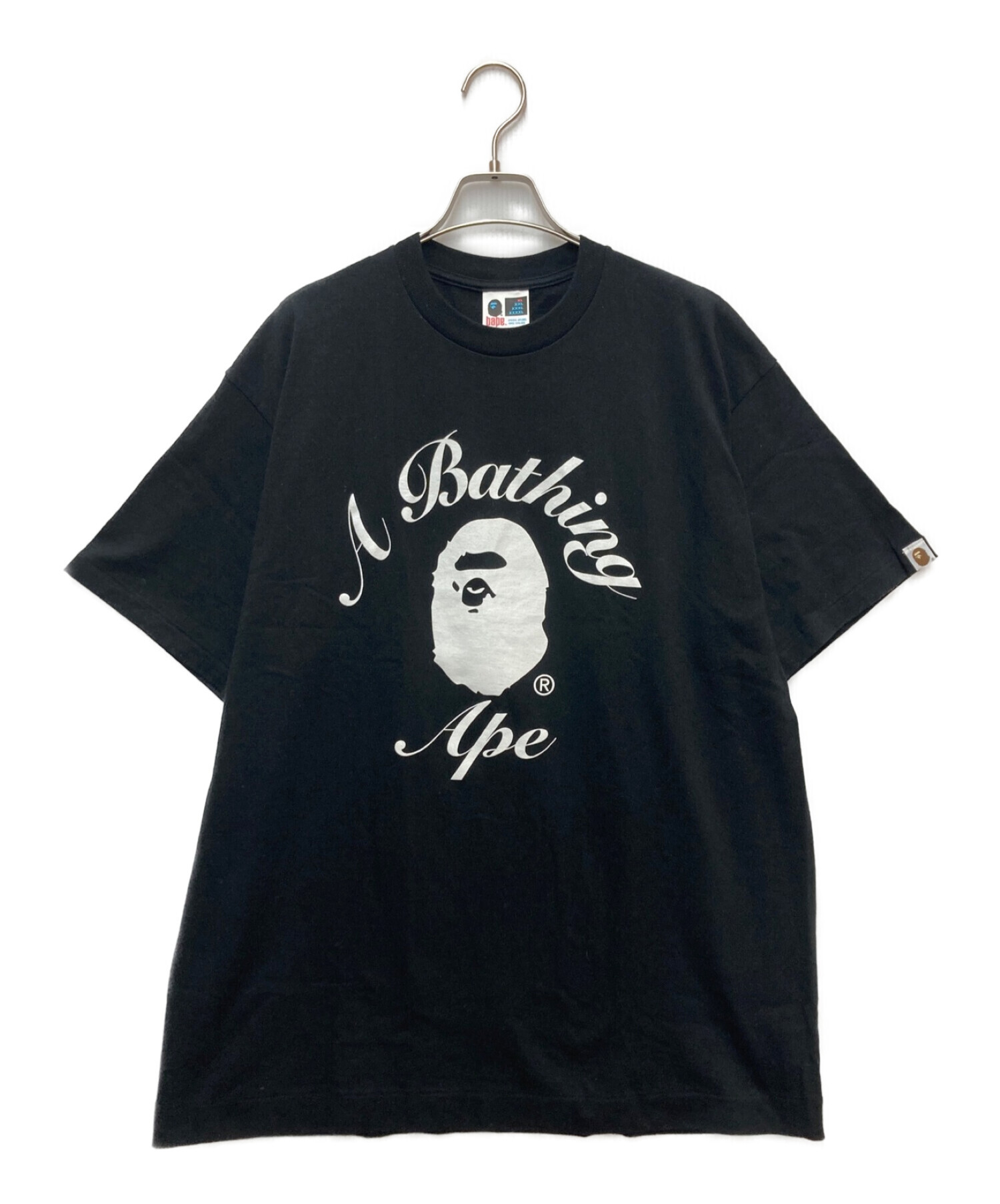 BAPE BY A BATHING APE (ベイプバイアベイシングエイプ) 半袖カットソー ブラック サイズ:XL