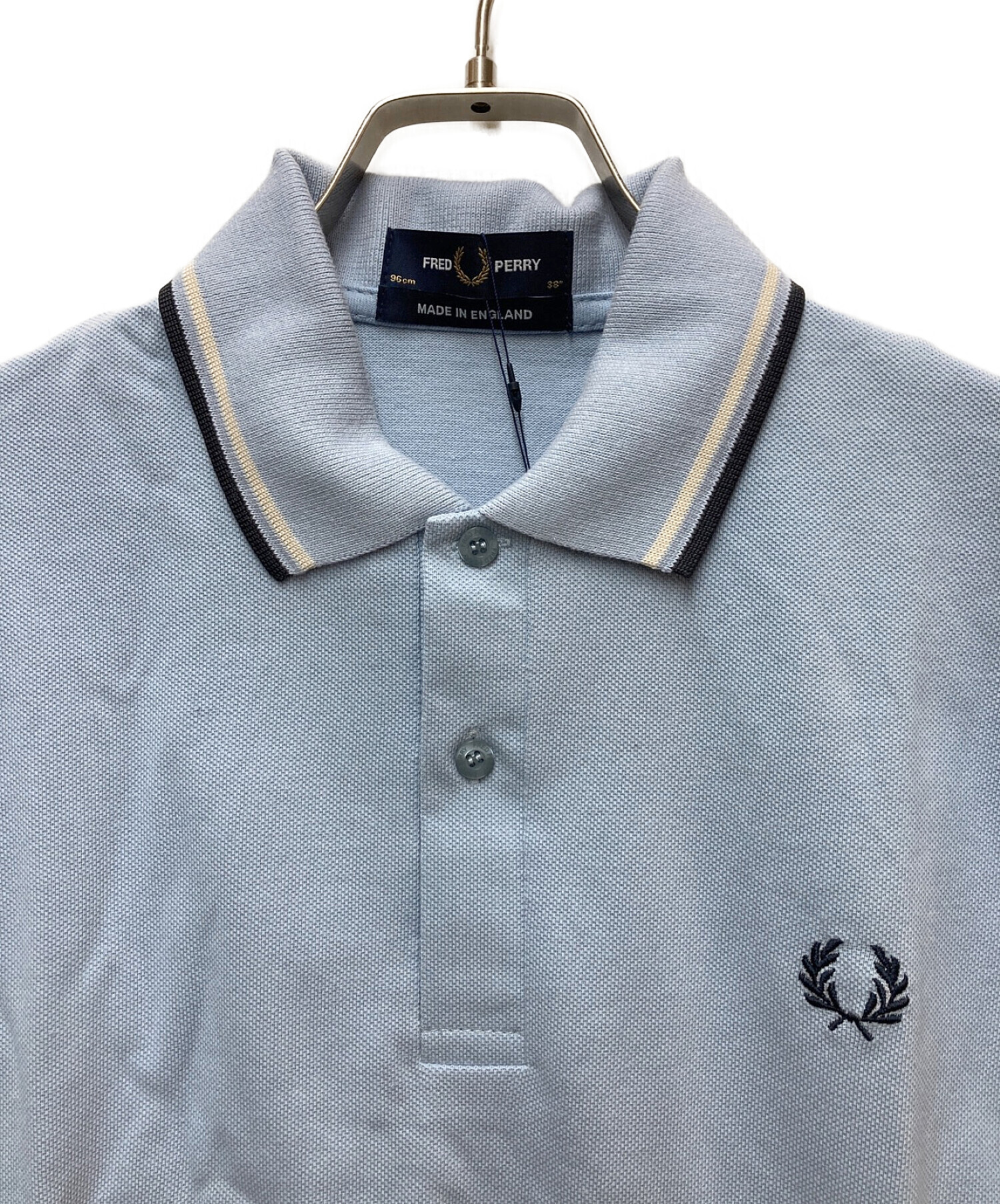 中古・古着通販】FRED PERRY (フレッドペリー) ポロシャツ ブルー