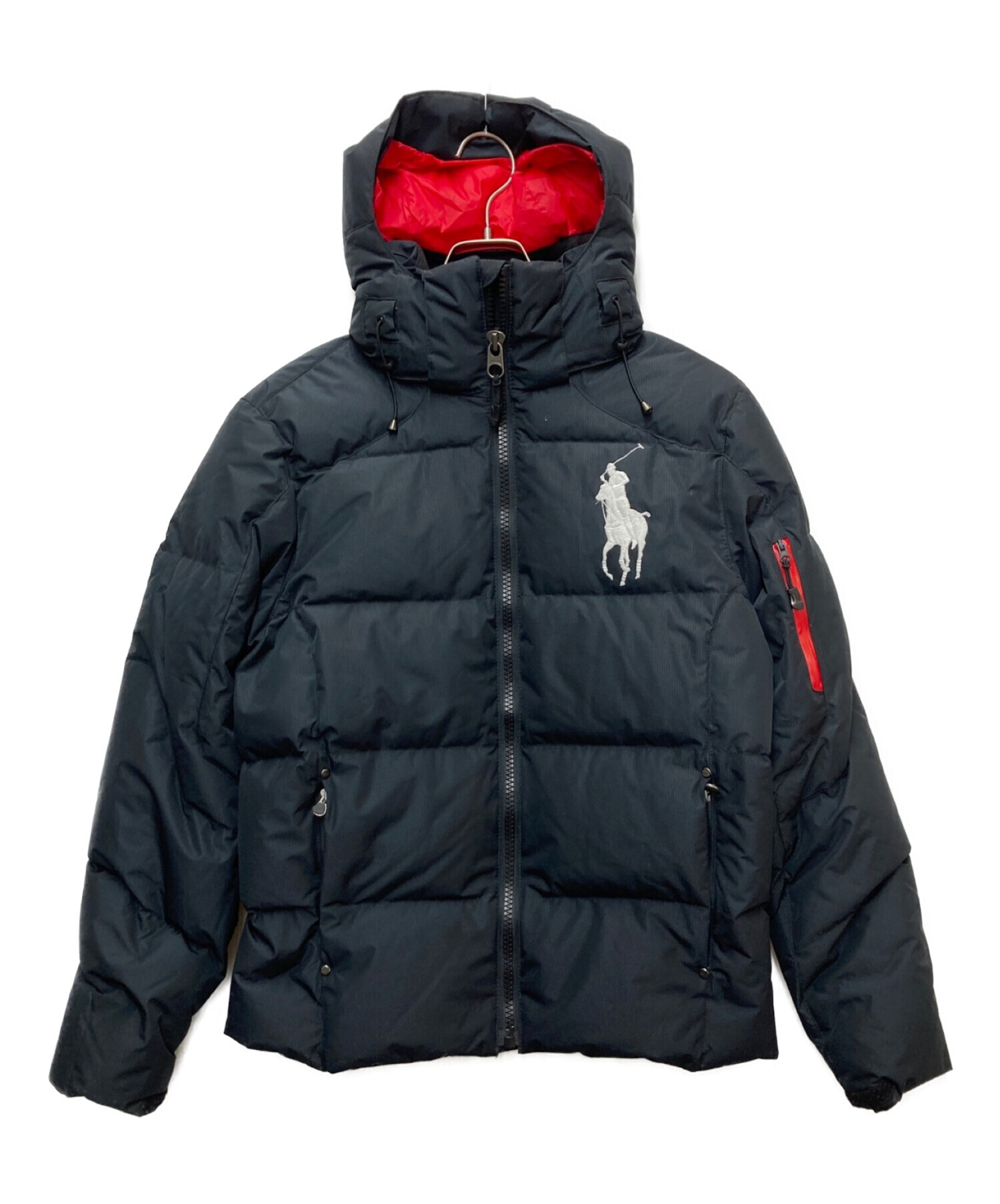 POLO RALPH LAUREN (ポロ・ラルフローレン) ダウンジャケット ブラック サイズ:XS