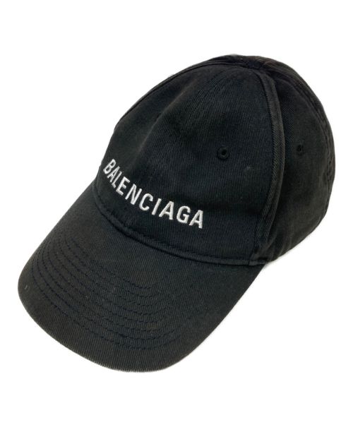 中古・古着通販】BALENCIAGA (バレンシアガ) キャップ ブラック サイズ