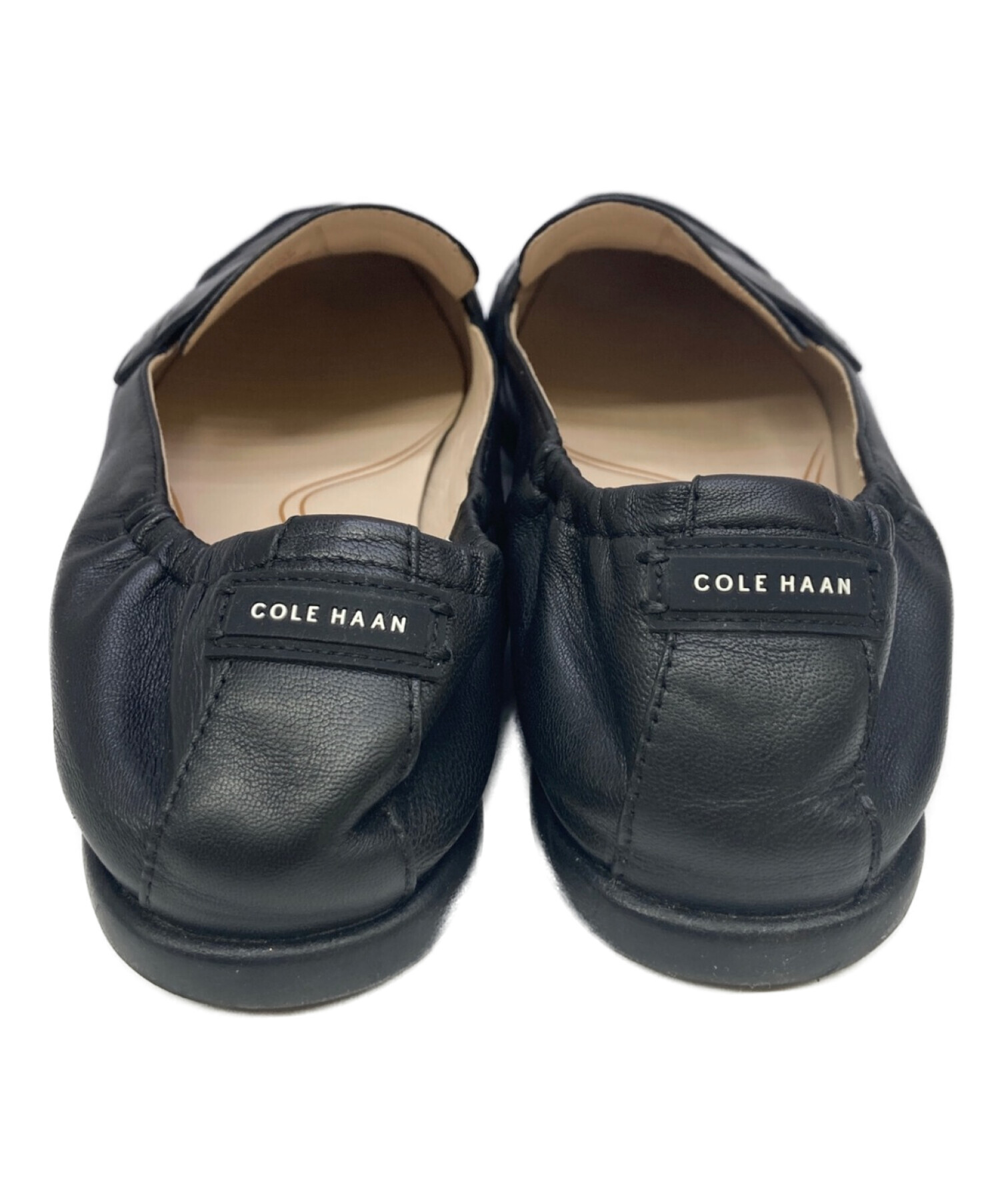 COLE HAAN (コールハーン) バレエシューズ ブラック サイズ:61/2