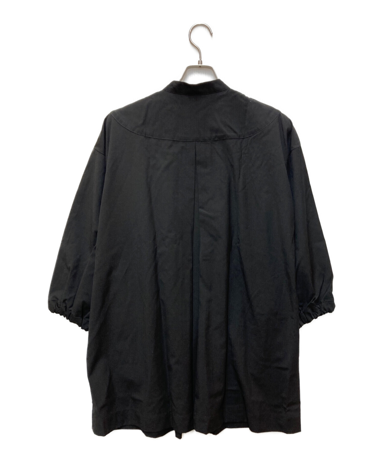 nop de nod (ノップドゥノッド) スタンドカラーヨークジャケット ブラック サイズ:M 未使用品