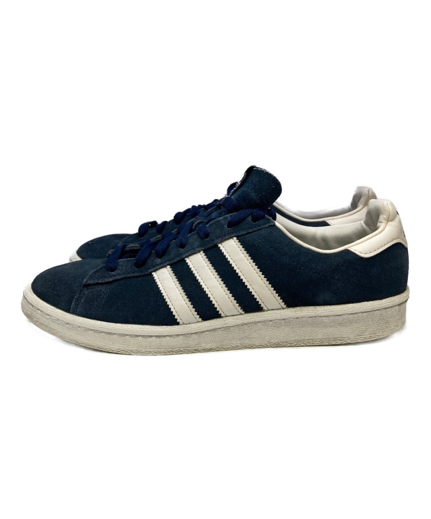 中古・古着通販】adidas (アディダス) ローカットスニーカー ネイビー