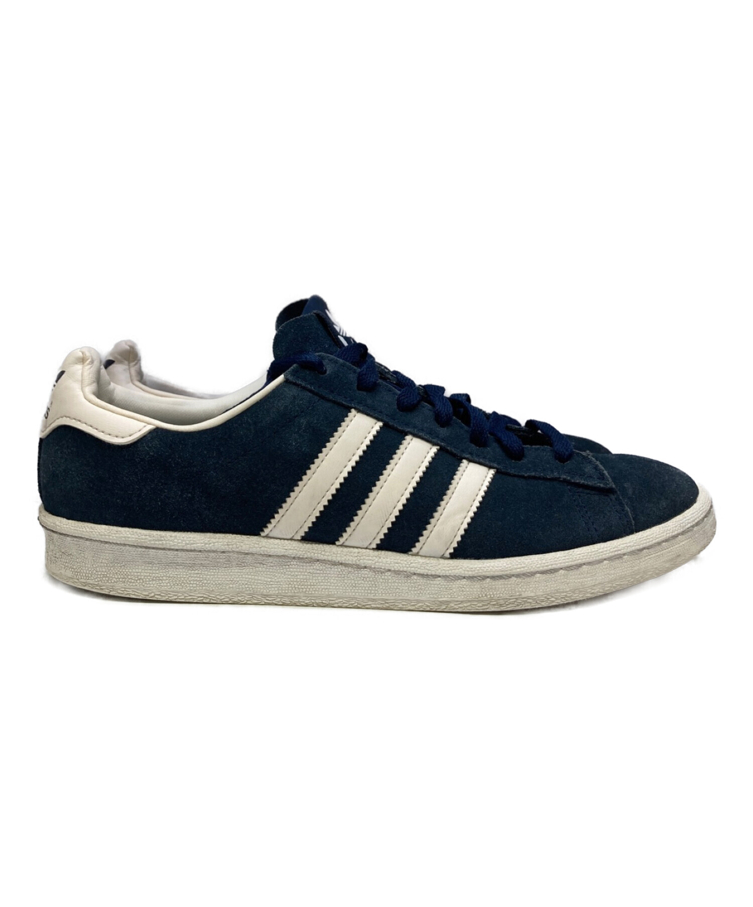 中古・古着通販】adidas (アディダス) ローカットスニーカー ネイビー