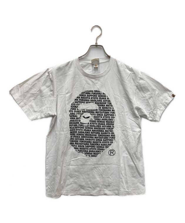 A BATHING APE (アベイシングエイプ) Tシャツ ホワイト サイズ:L