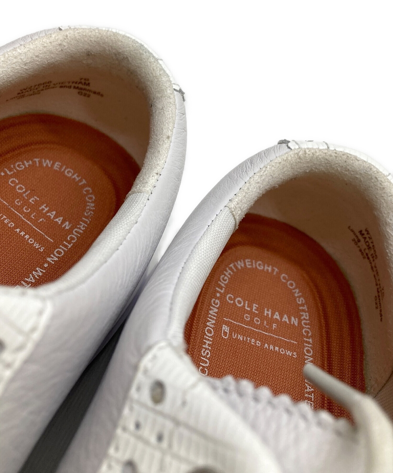 中古・古着通販】COLE HAAN (コールハーン) ゴルフシューズ ホワイト