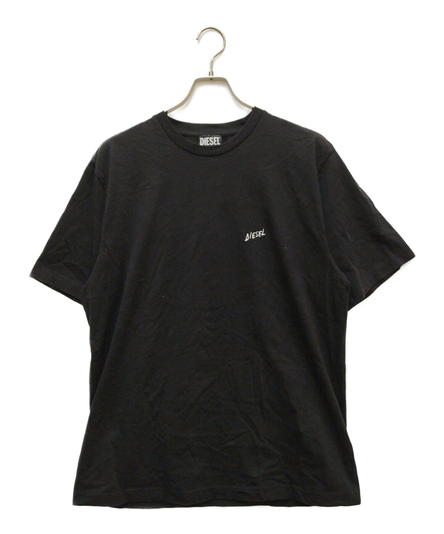 DIESEL (ディーゼル) プリントTシャツ ブラック サイズ:XL