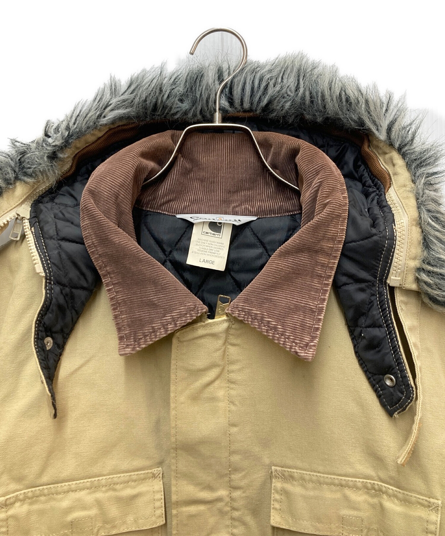 中古・古着通販】CarHartt (カーハート) ワークジャケット ブラウン