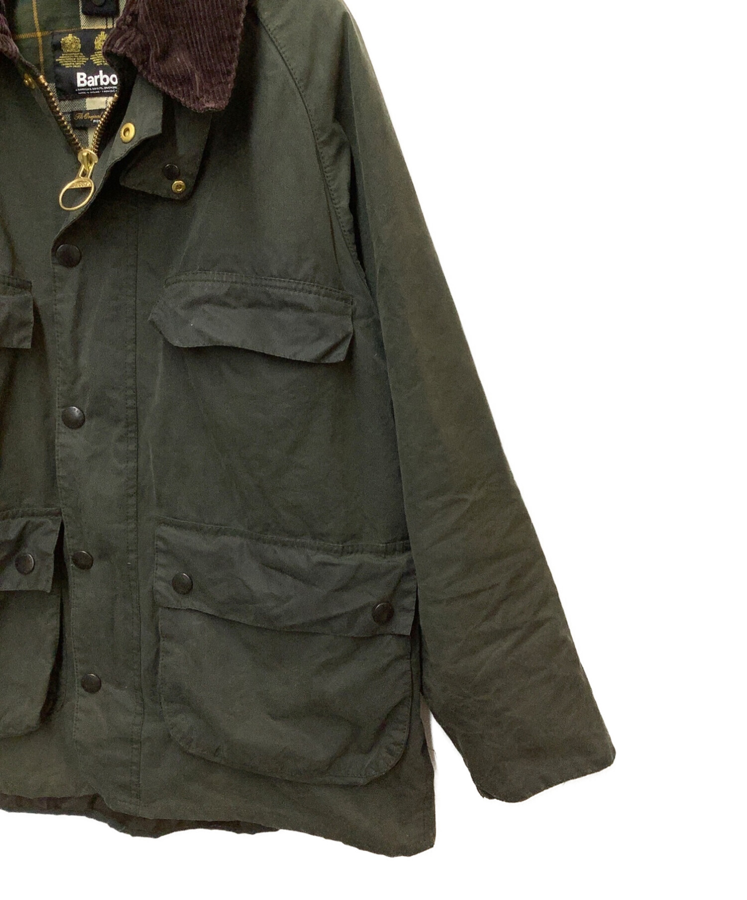 Barbour (バブアー) オイルドジャケット カーキ サイズ:36