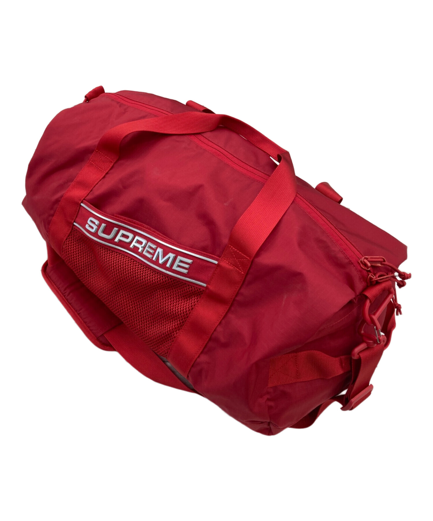 中古・古着通販】SUPREME (シュプリーム) ロゴダッフルバッグ レッド｜ブランド・古着通販 トレファク公式【TREFAC  FASHION】スマホサイト