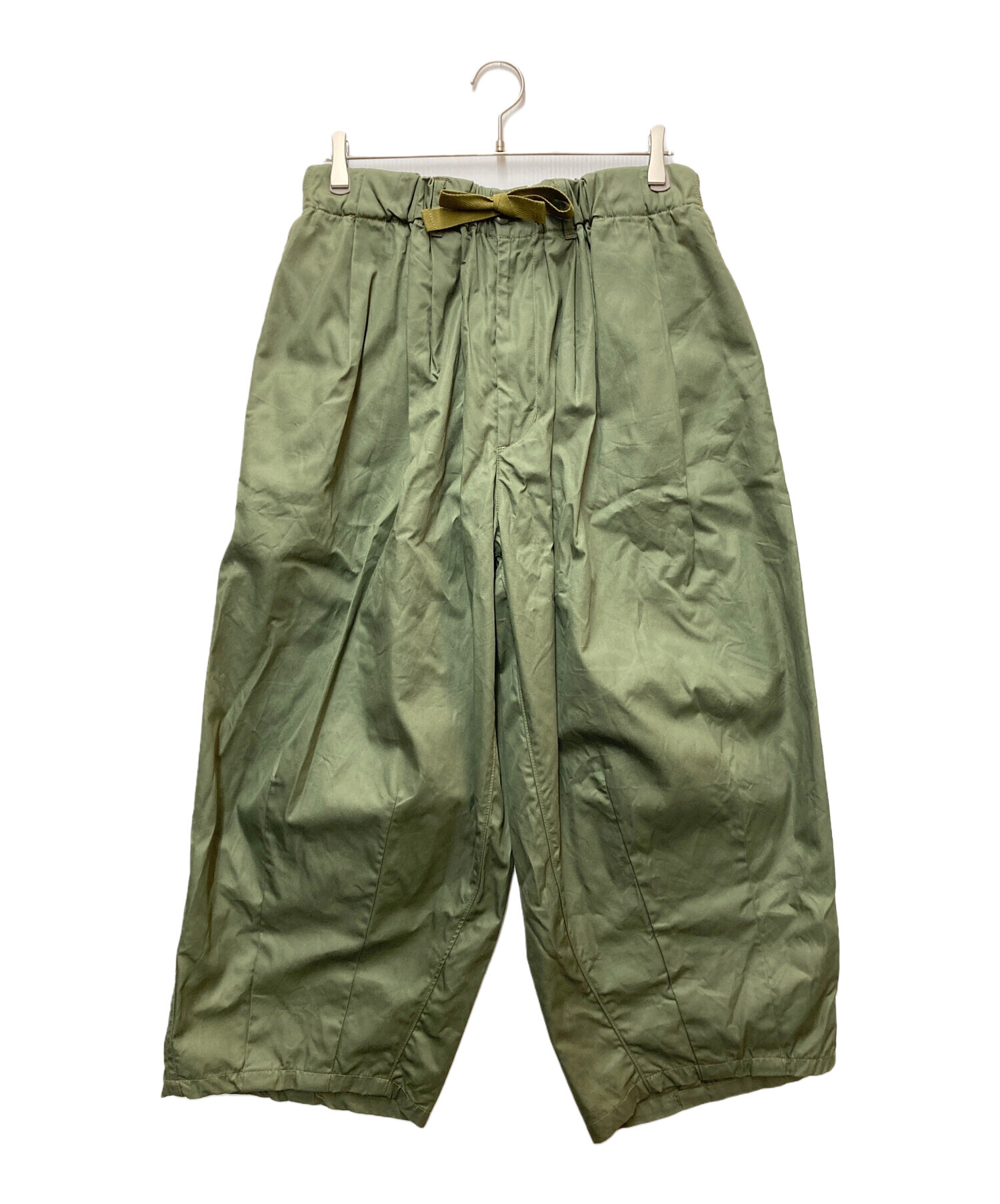 中古・古着通販】is-ness (イズネス) BALLOON EZ PANTS カーキ サイズ:UNISEX ONE SIZE｜ブランド・古着通販  トレファク公式【TREFAC FASHION】スマホサイト