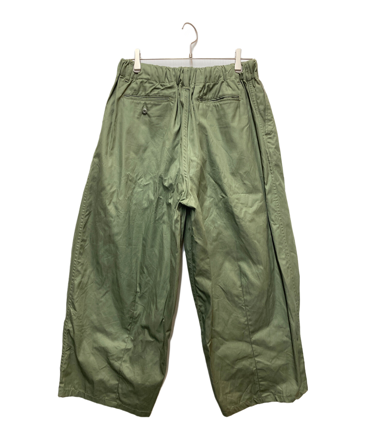 中古・古着通販】is-ness (イズネス) BALLOON EZ PANTS カーキ サイズ:UNISEX ONE SIZE｜ブランド・古着通販  トレファク公式【TREFAC FASHION】スマホサイト