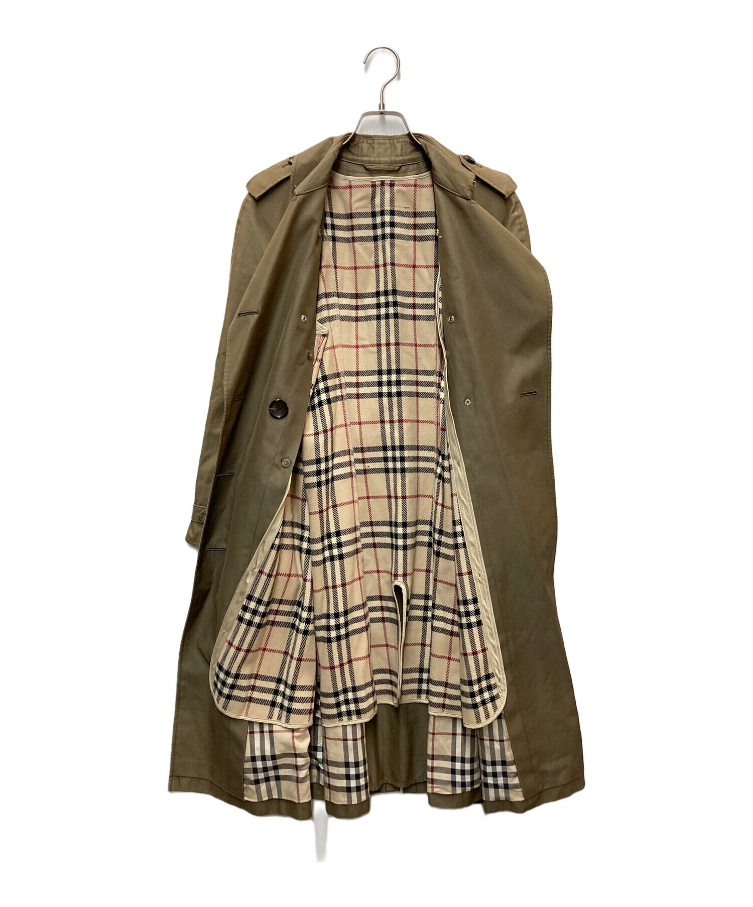 中古・古着通販】BURBERRY LONDON (バーバリーロンドン) ライナー付トレンチコート カーキ サイズ:36｜ブランド・古着通販  トレファク公式【TREFAC FASHION】スマホサイト