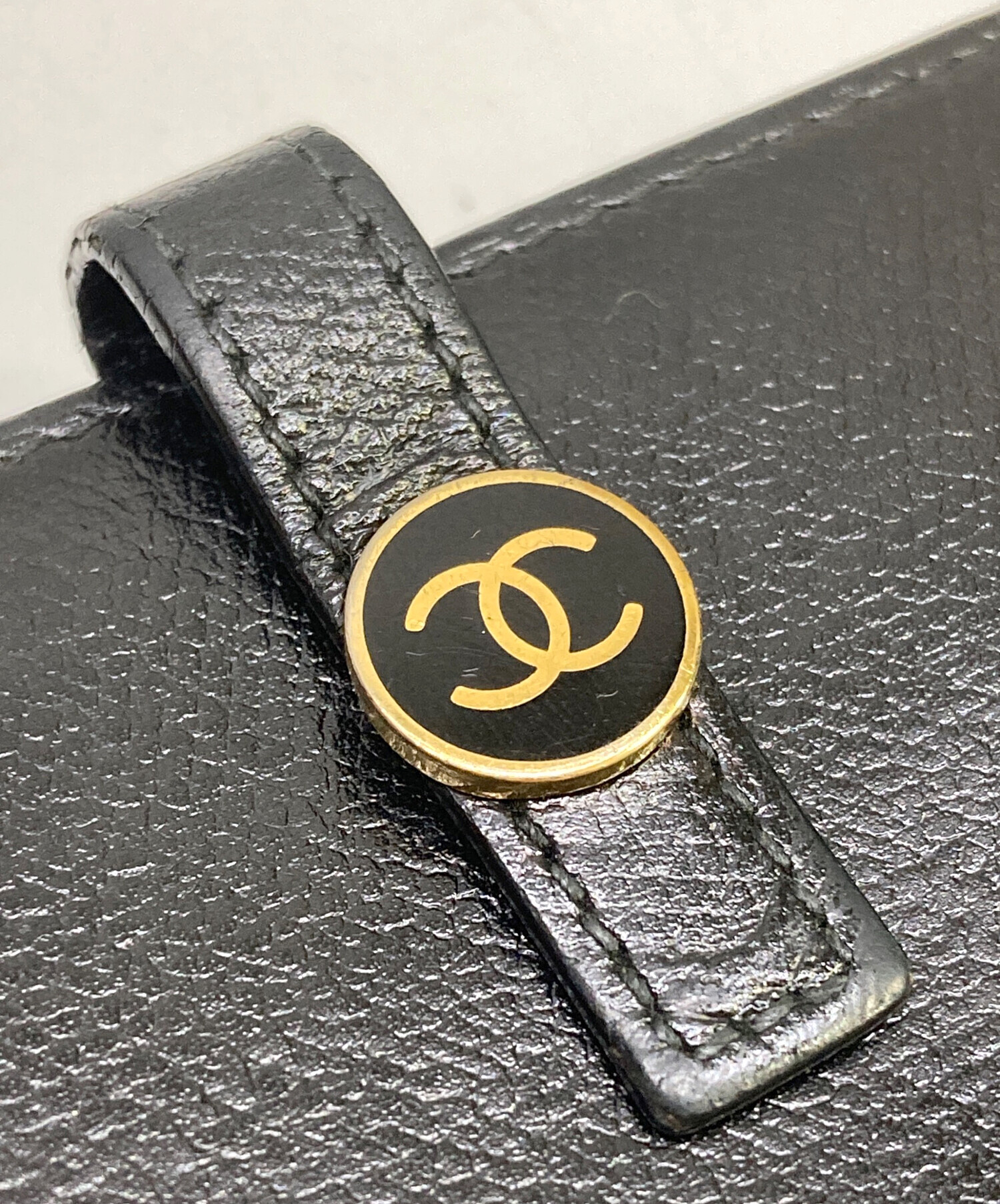 中古・古着通販】CHANEL (シャネル) ココボタンWホック長財布 ブラック｜ブランド・古着通販 トレファク公式【TREFAC  FASHION】スマホサイト