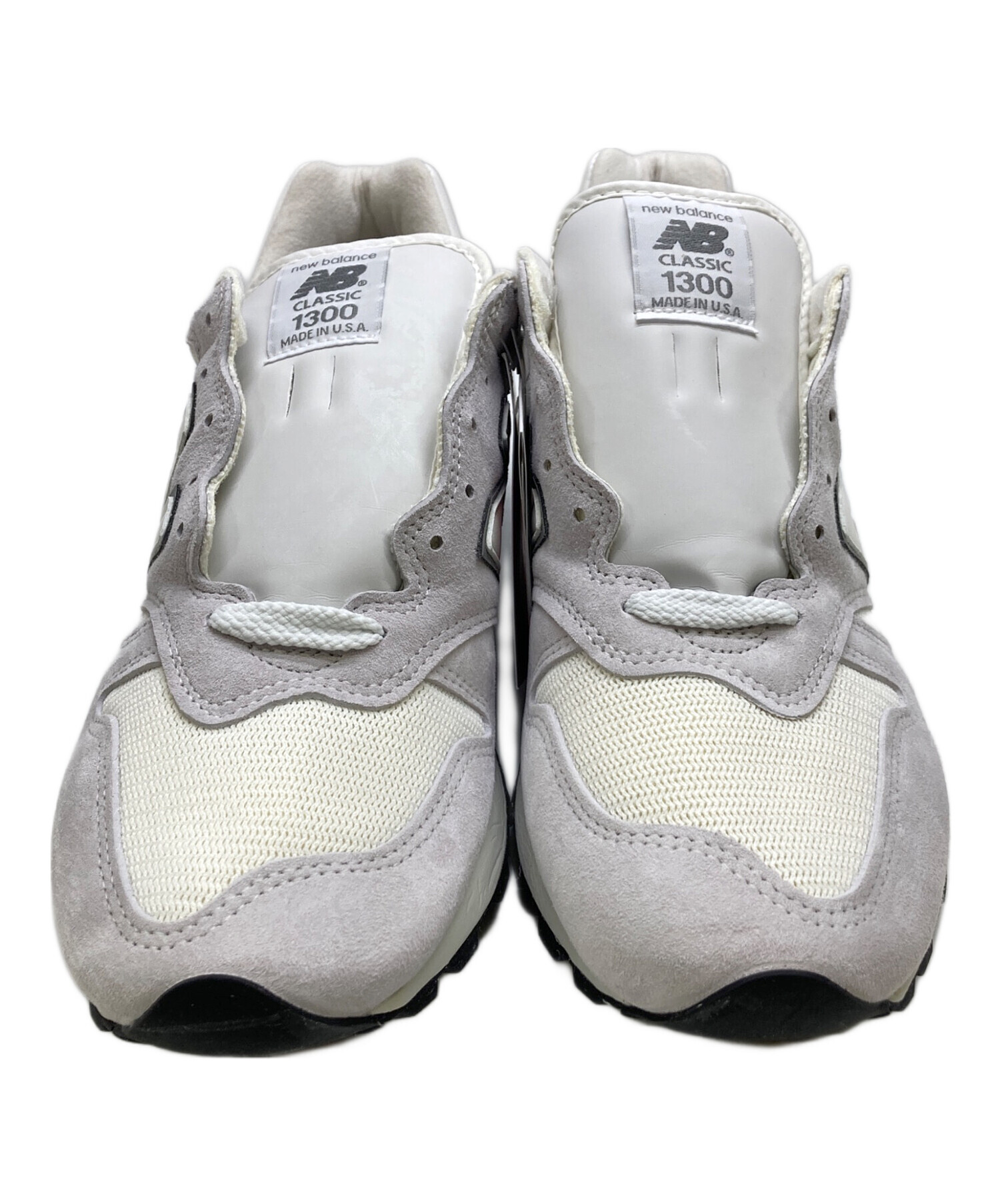 NEW BALANCE (ニューバランス) スニーカー M1300CLW ホワイト×グレー サイズ:US9.0 未使用品