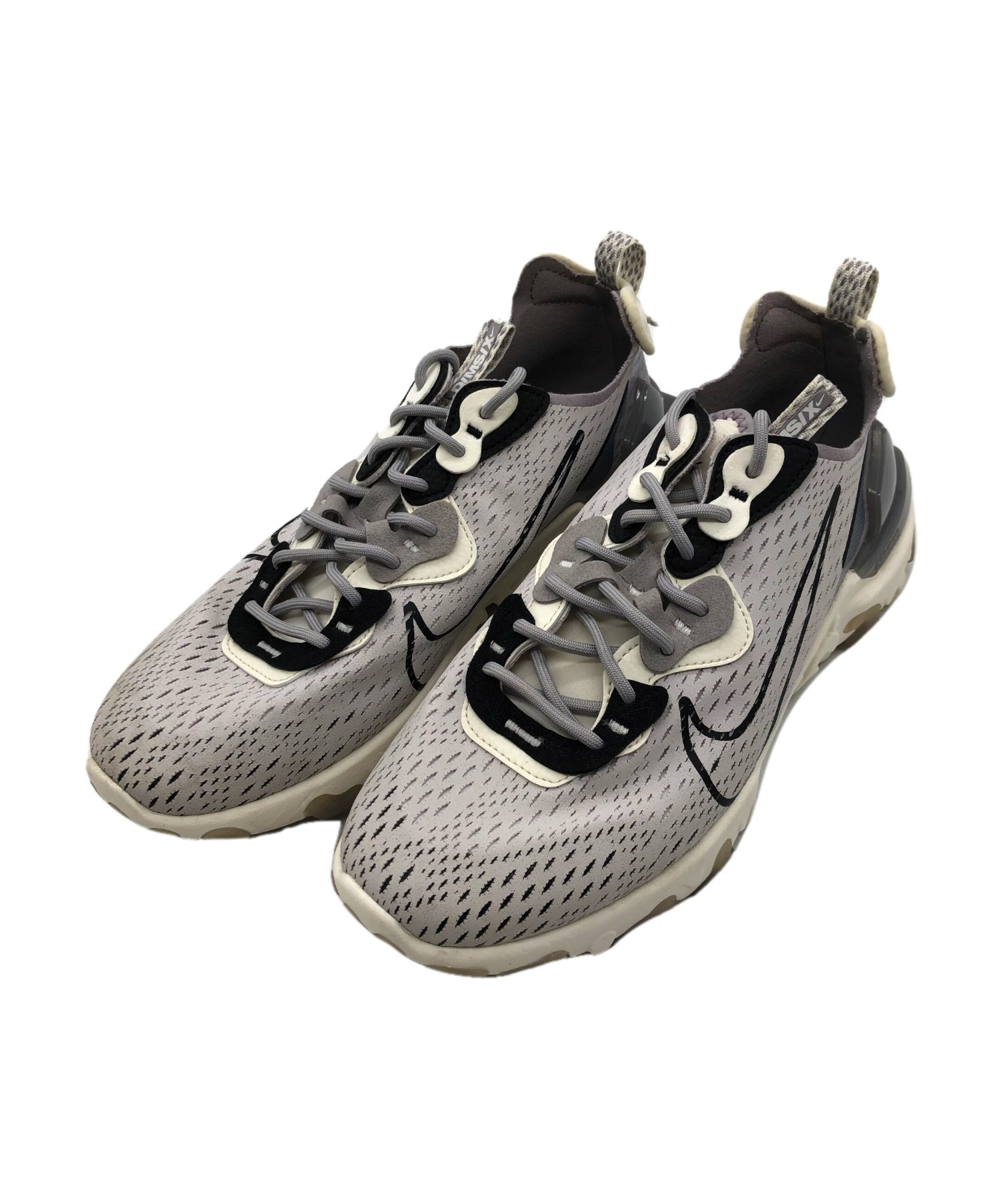 NIKE (ナイキ) スニーカー グレー サイズ:26.5cm React Vision CD4373-005