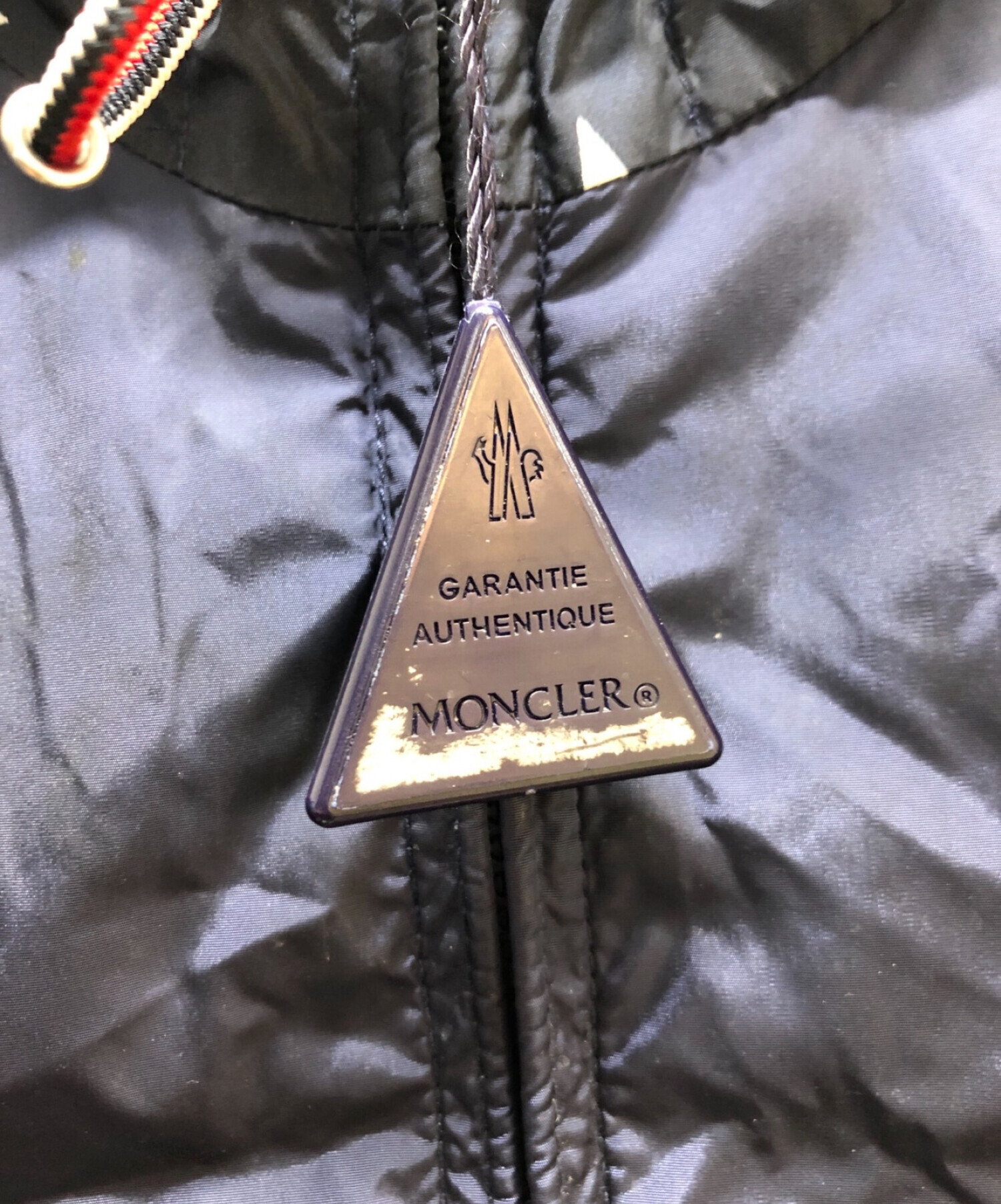 中古・古着通販】MONCLER (モンクレール) ナイロンジャケット ネイビー