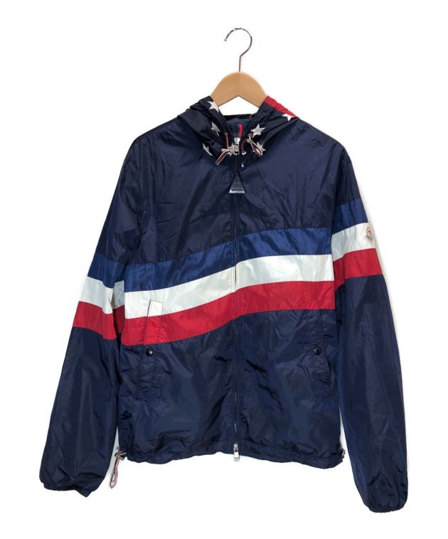 中古・古着通販】MONCLER (モンクレール) ナイロンジャケット ネイビー サイズ:L｜ブランド・古着通販 トレファク公式【TREFAC  FASHION】スマホサイト