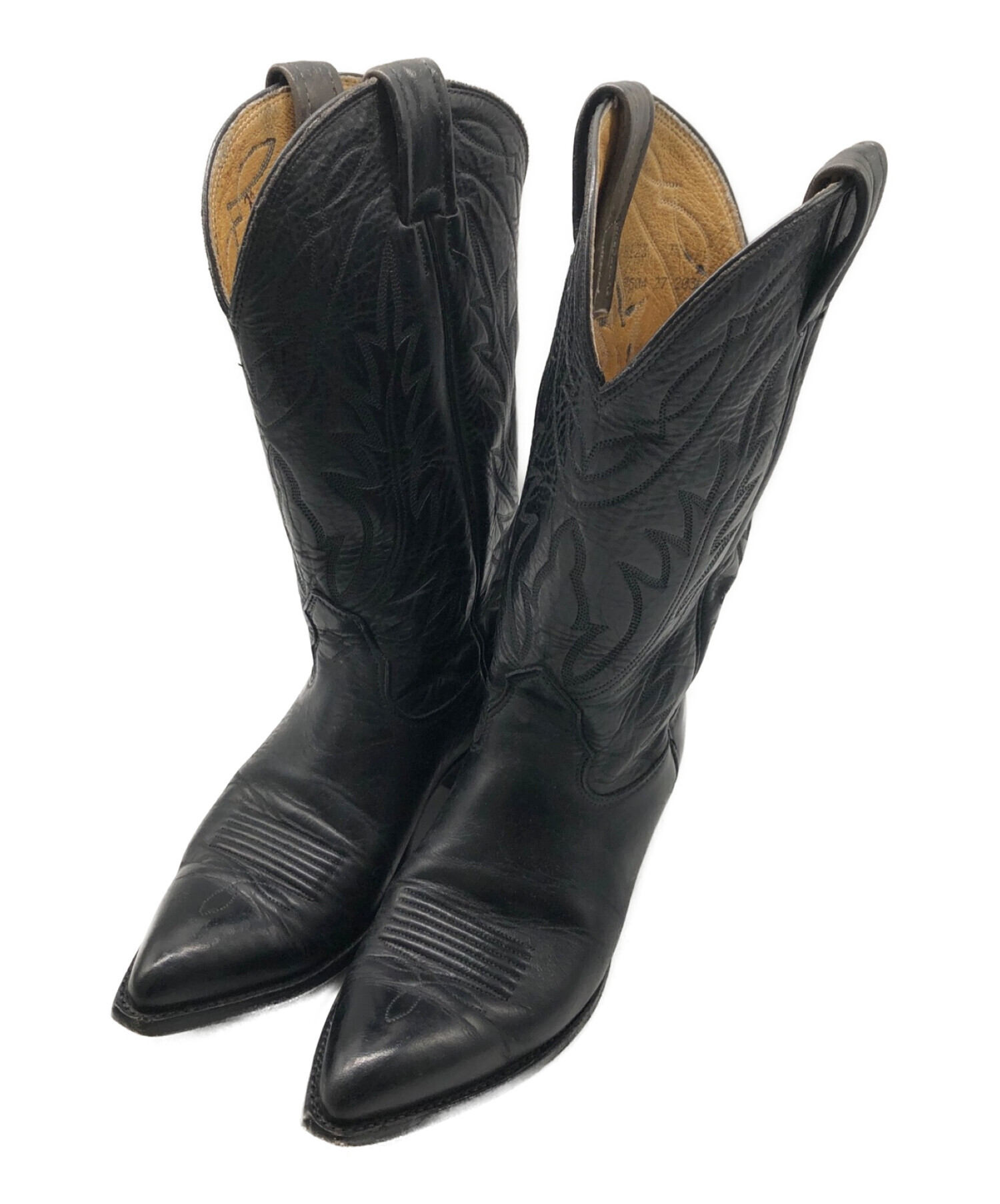 nocona boots (ノコナブーツ) ウェスタンブーツ ブラック サイズ:7 1/2 C
